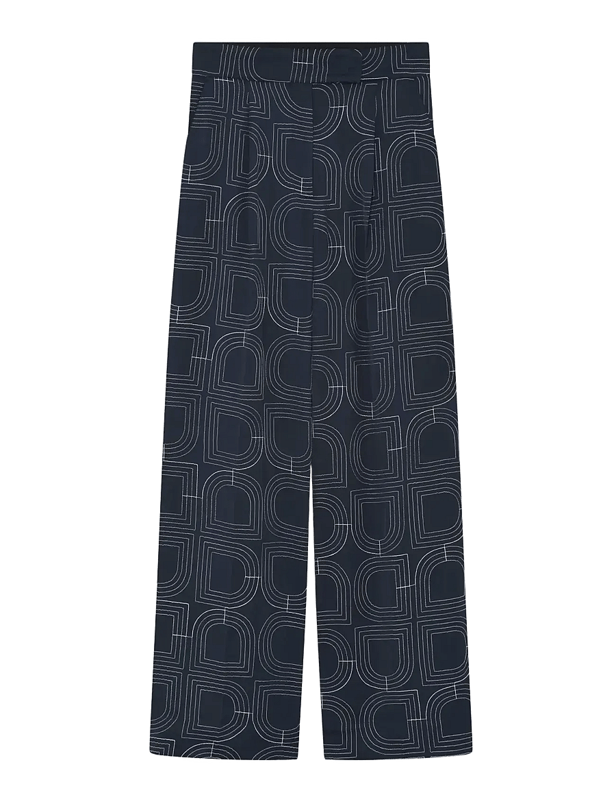 Day Birger et Mikkelsen - Phoebe - Fluid Viscose Stitch - dark sapphire. - 1
