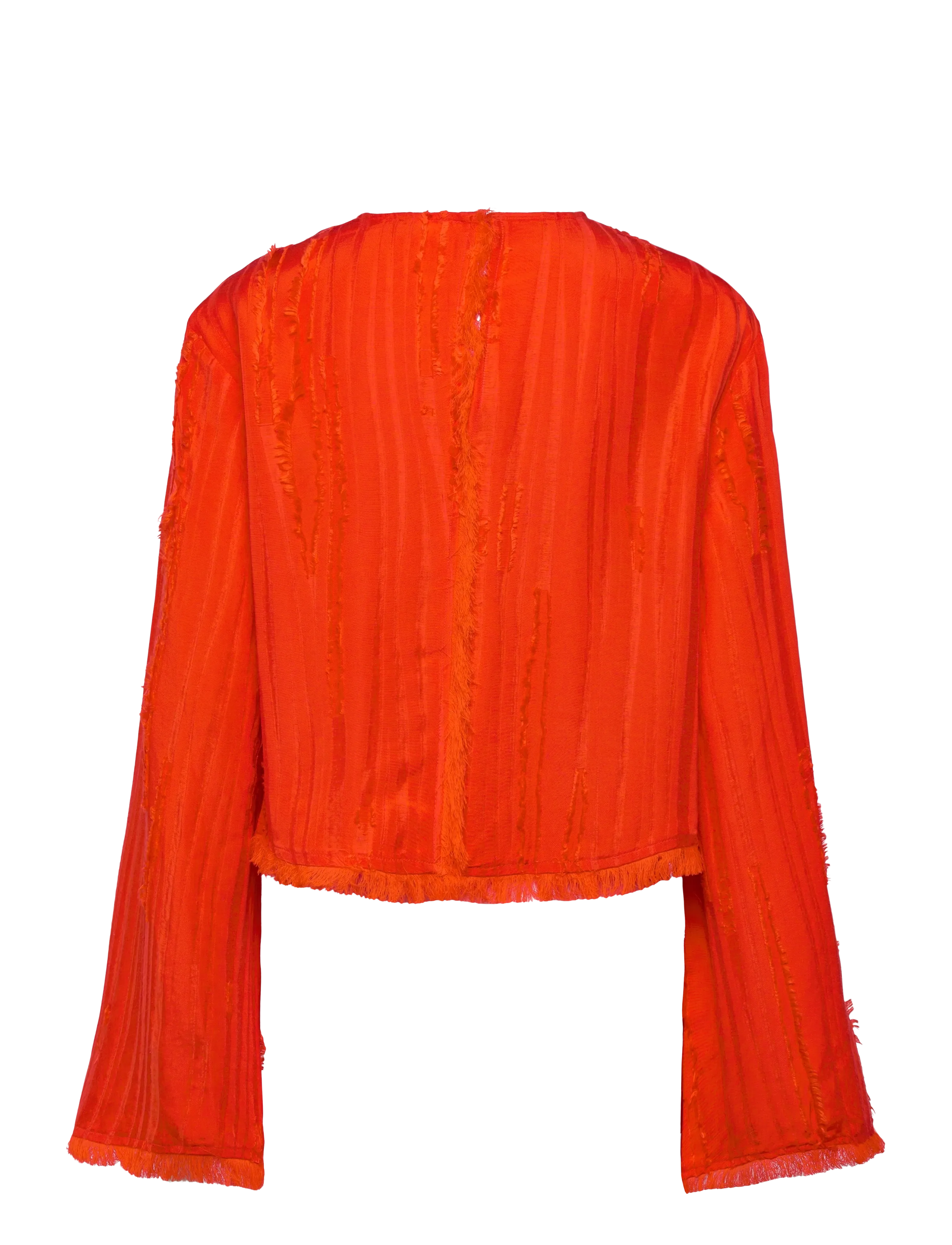 Day Birger et Mikkelsen - Ralph - Structured fringes - fiery red. - 2