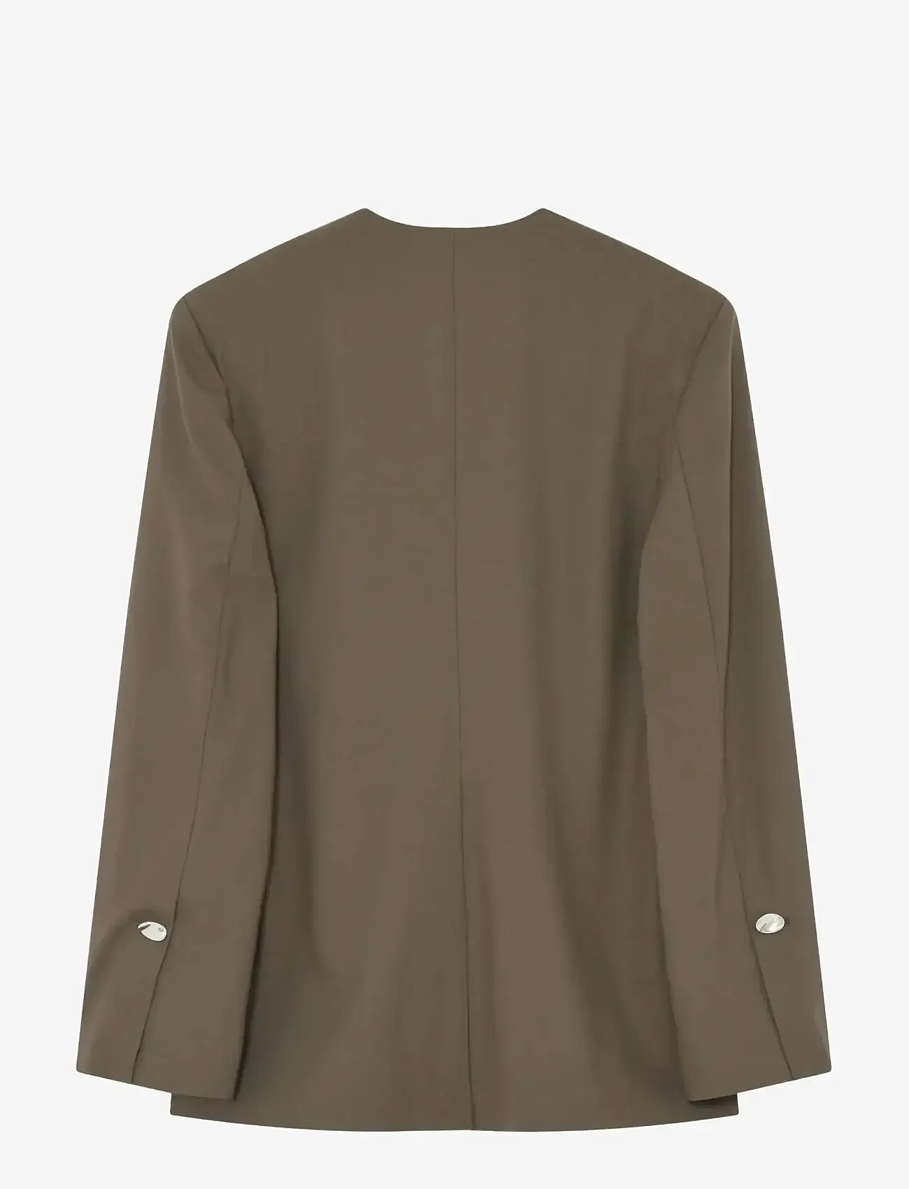 Day Birger et Mikkelsen - Roe - Light Wool Blend - enkeltradede blazere - capers - 1