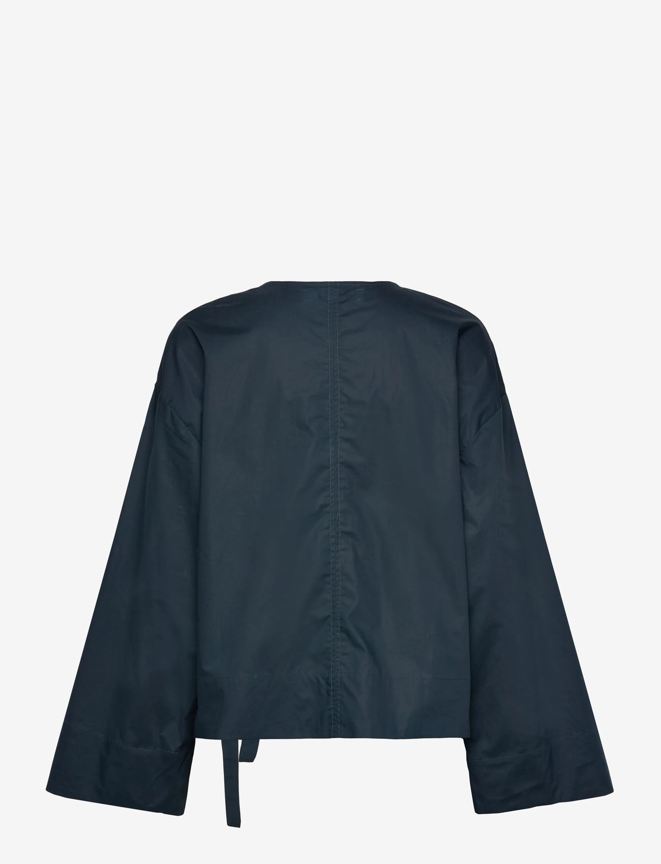 Day Birger et Mikkelsen - Sivie - Solid cotton - pikkade varrukatega pluusid - dark sapphire. - 1