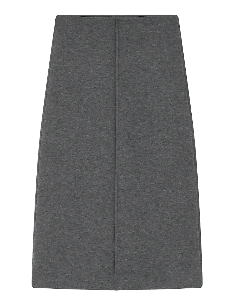 Day Birger et Mikkelsen - Suzie - Scuba - midi skjørt - medium grey melange - 1