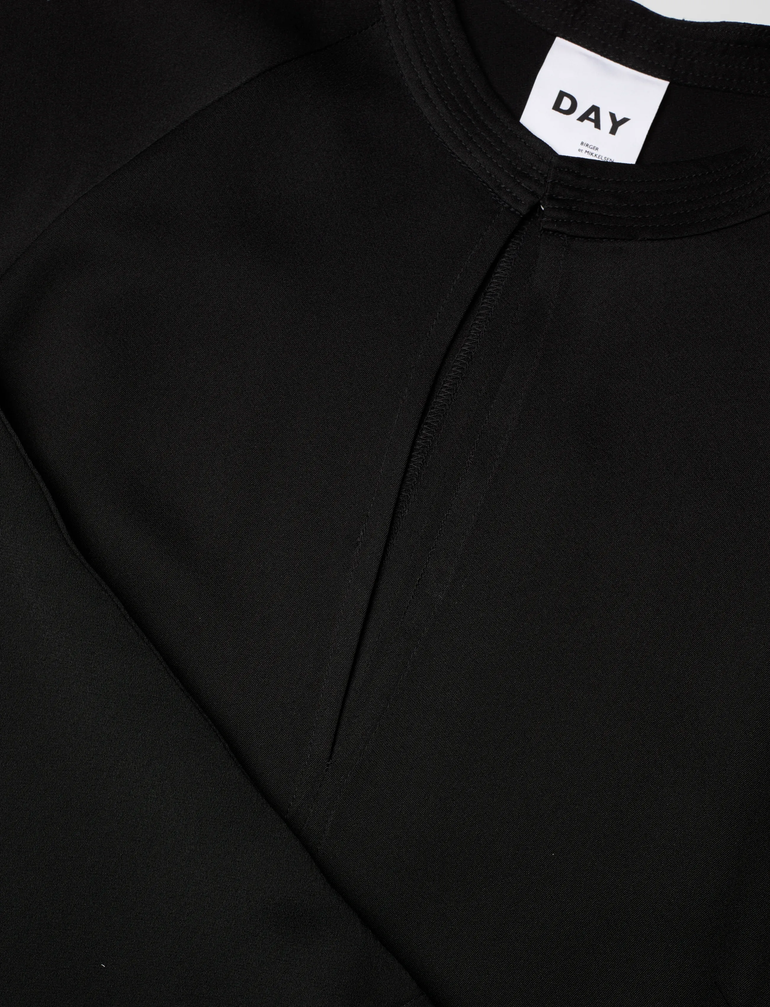 Day Birger et Mikkelsen - Walker - Matte Crepe - midiklänningar - jet black - 2