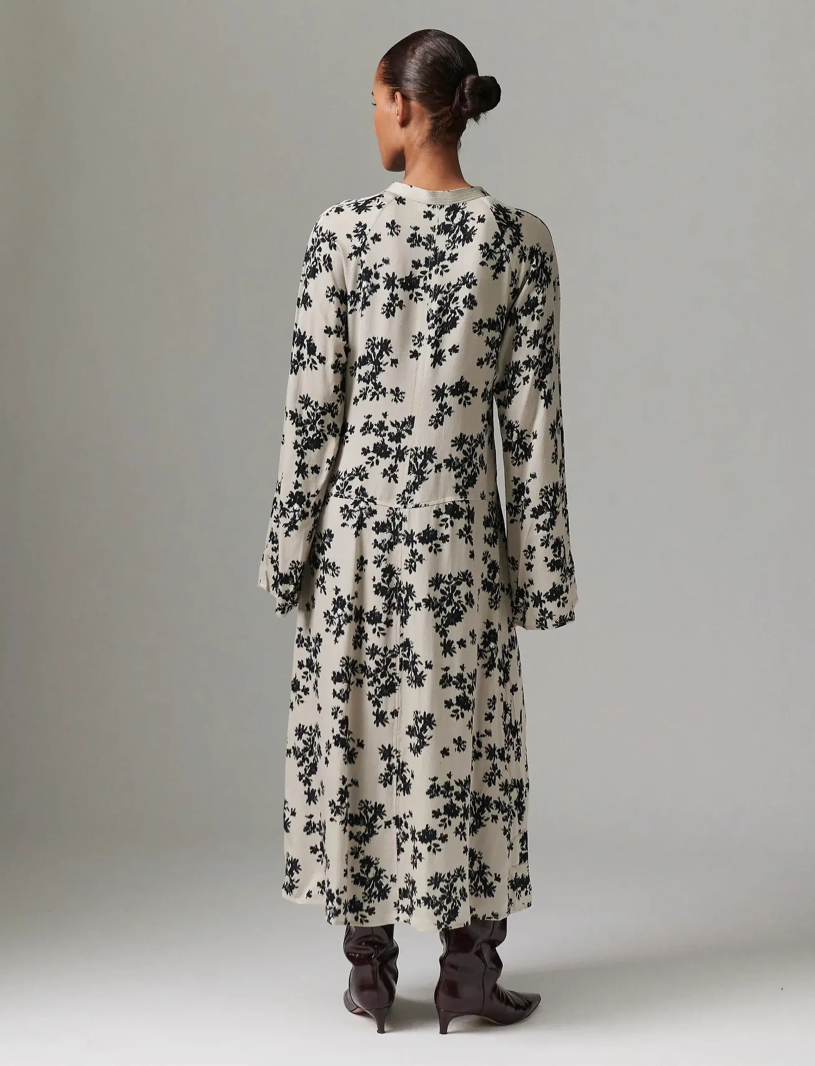 Day Birger et Mikkelsen - Walker - Stretched floral - midi garuma kleitas - stretched floral - 4