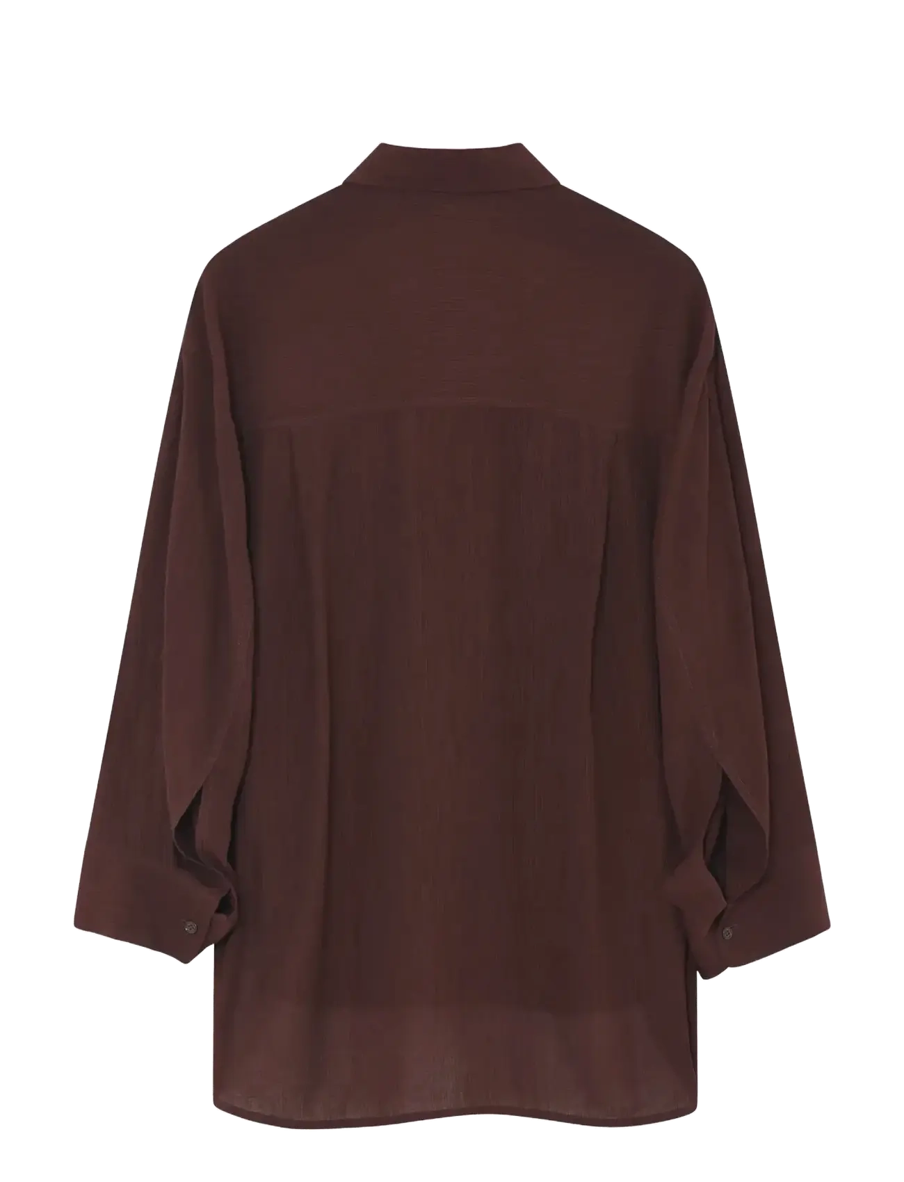 Day Birger et Mikkelsen - Weiss - Light Wrinkled Structure - chocolate plum - 2