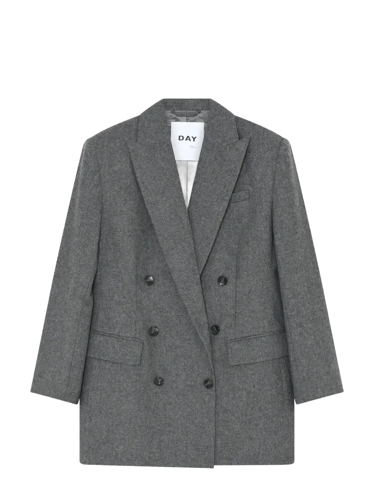 DAY BIRGER ET MIKKELSEN Amir - Melange Wolle Grau - 44 - Damen