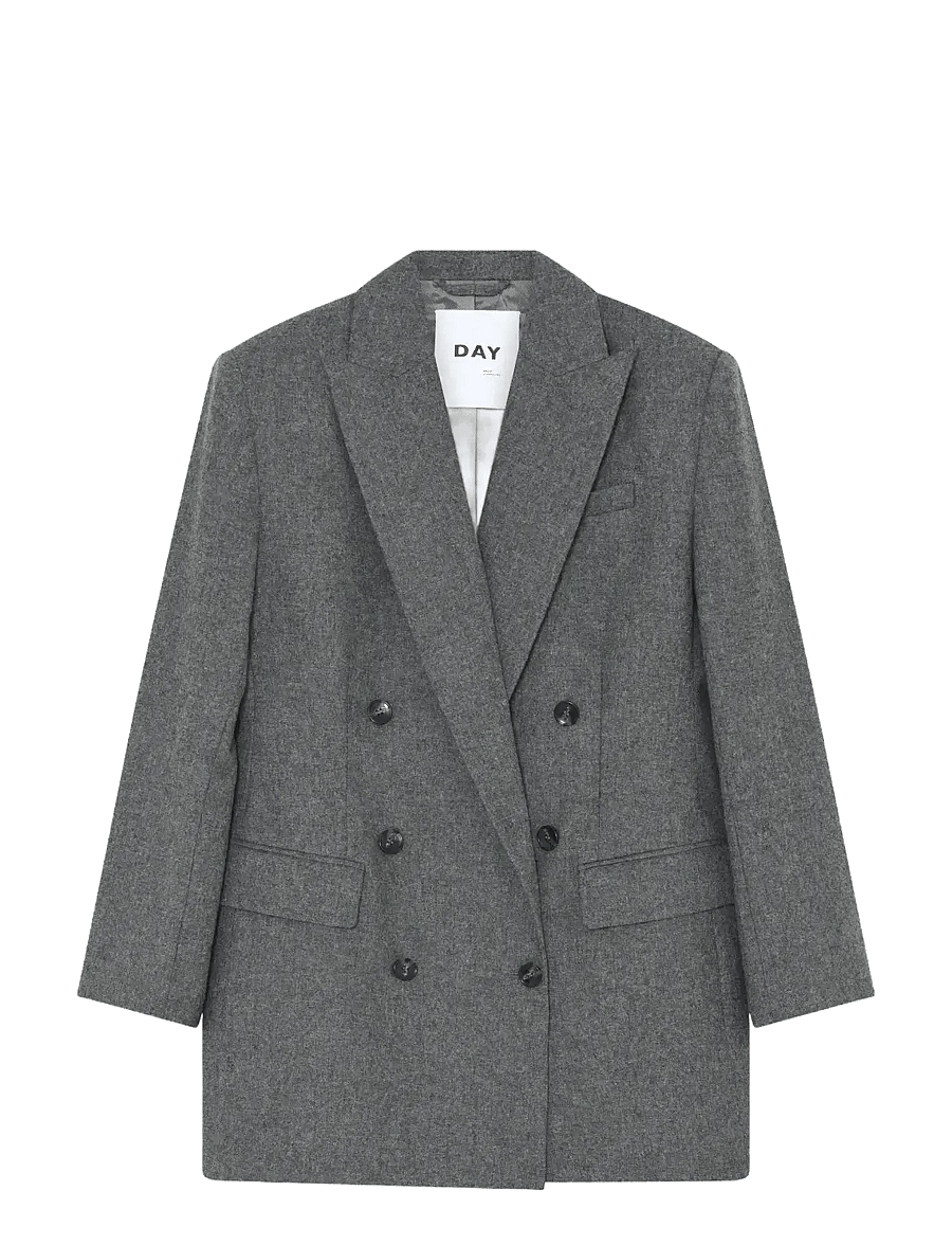 Day Birger et Mikkelsen - Amir - Melange Wool - kaksiriviset bleiserit - medium grey melange - 1