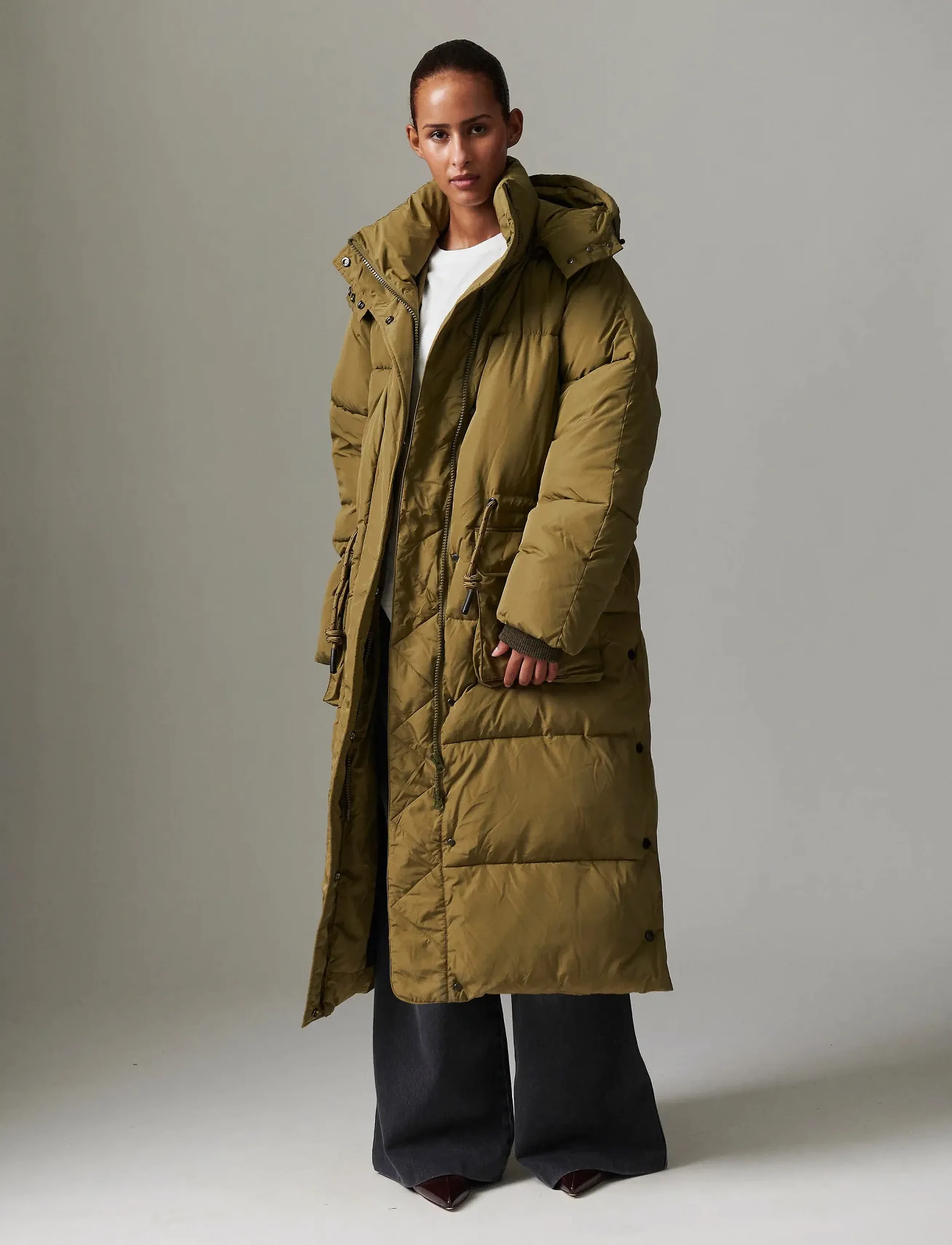 Day Birger et Mikkelsen Liz - Winter Puff - Mäntel - CAPERS / khaki/green