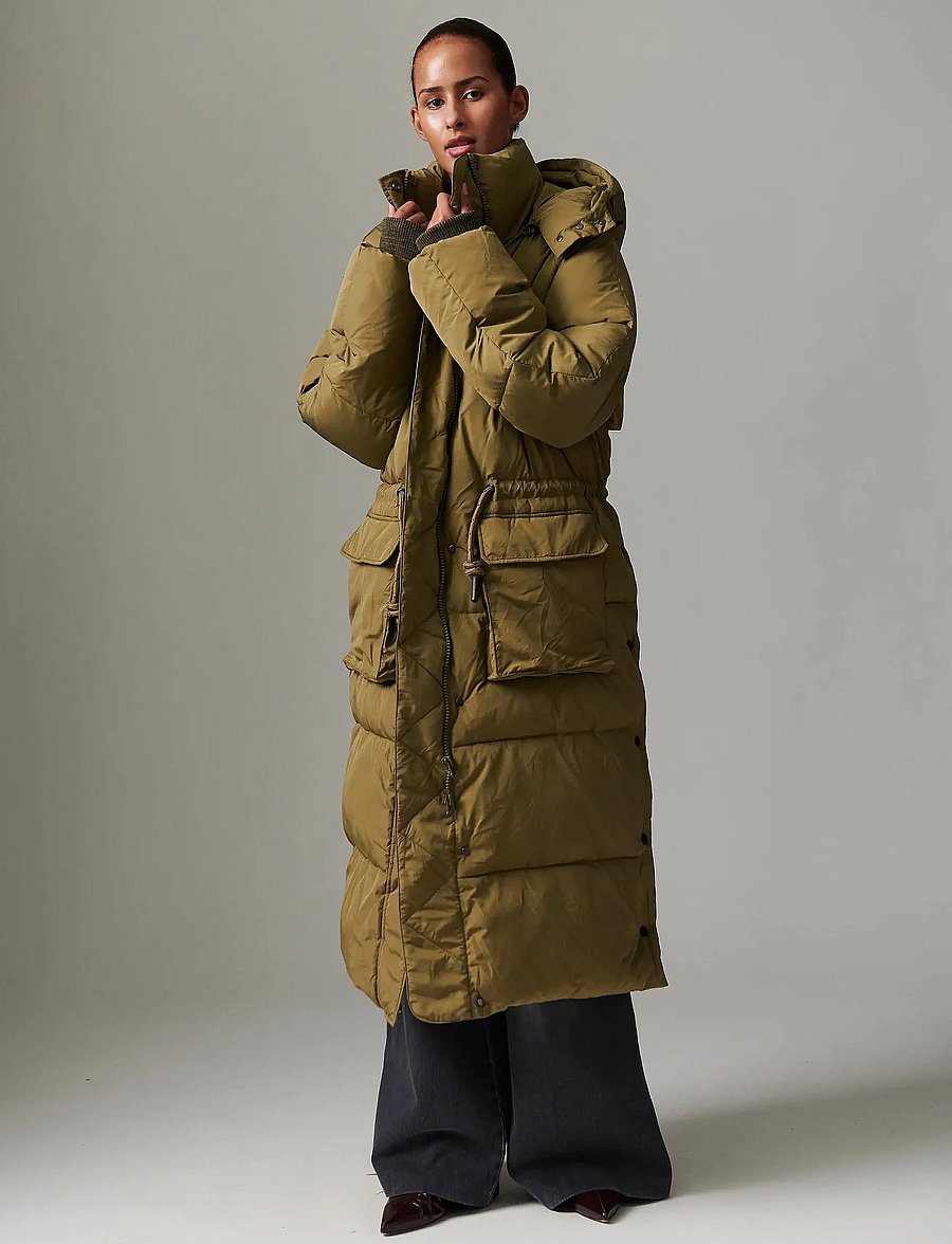 Day Birger et Mikkelsen - Liz - Winter Puff - vinterjackor - capers - 4