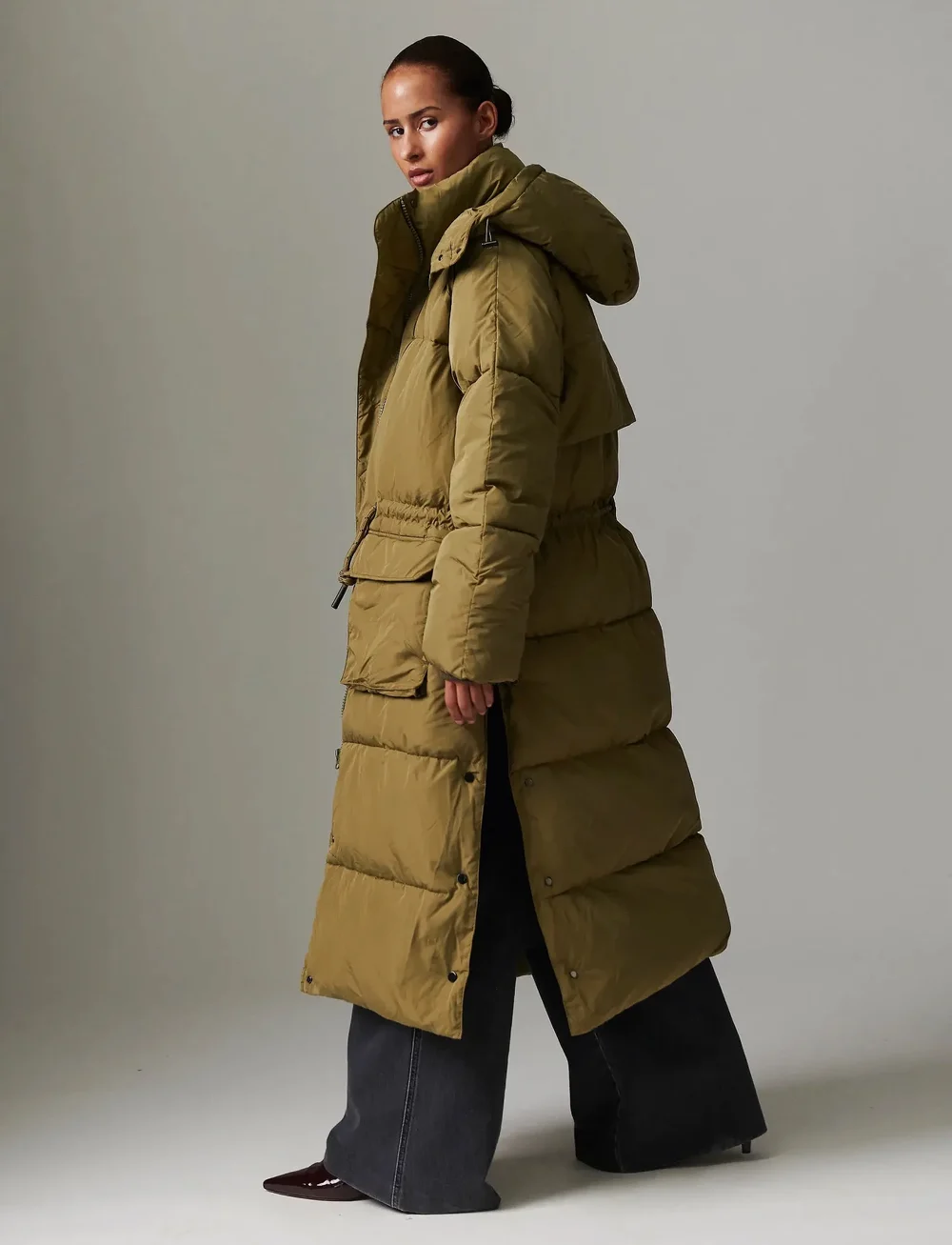 Day Birger et Mikkelsen - Liz - Winter Puff - dunkappor - capers - 5