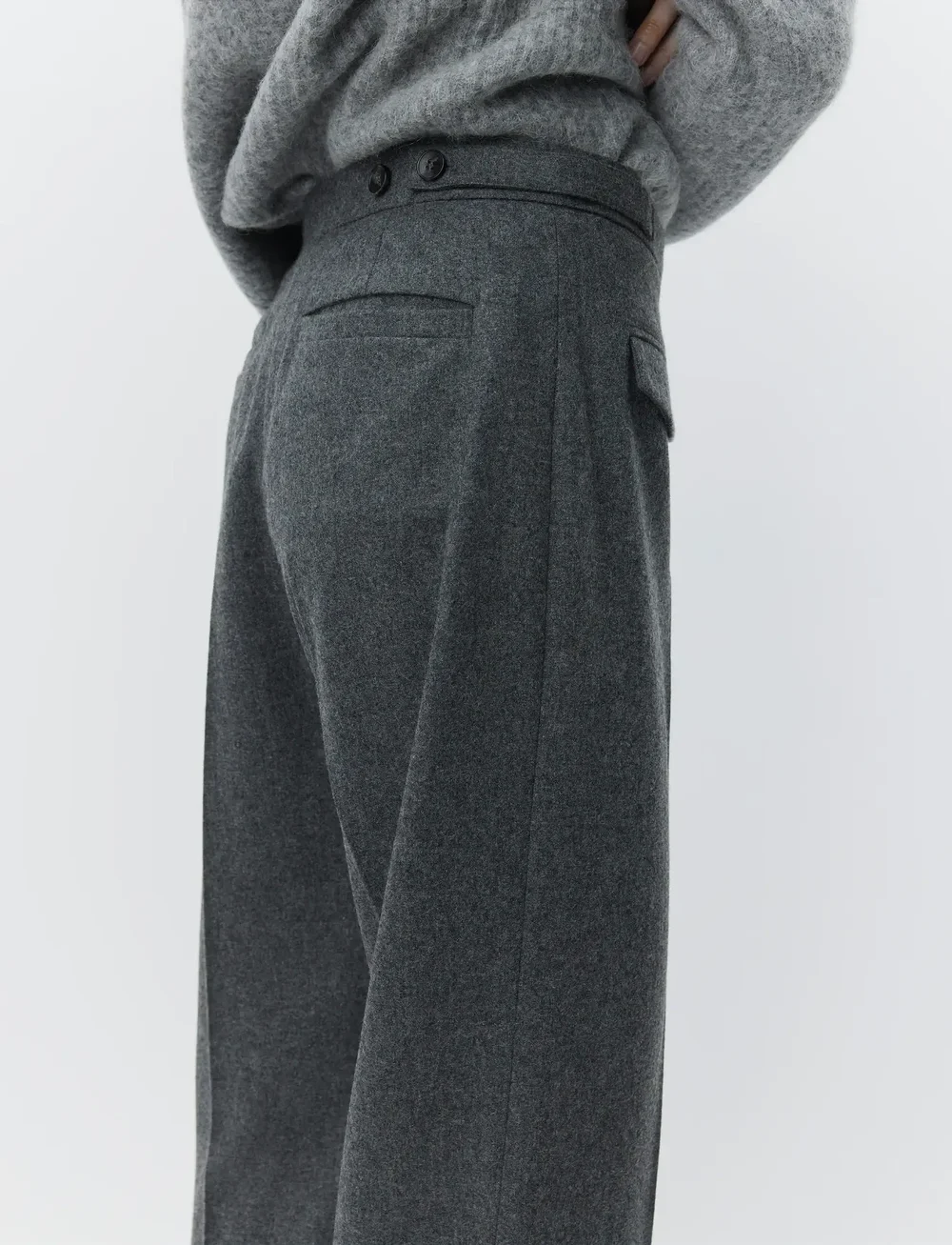 Day Birger et Mikkelsen - Thalia - Melange Wool - formell - medium grey melange - 4