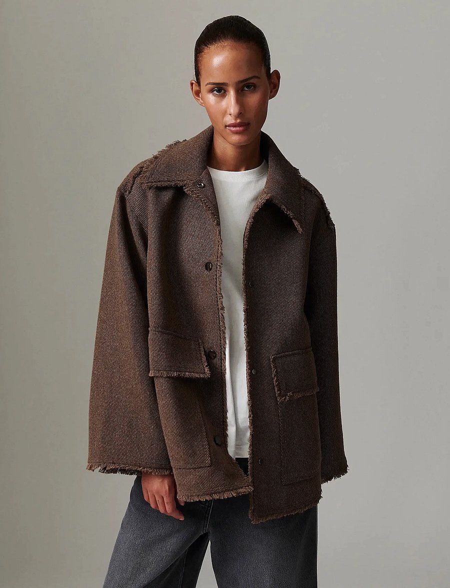 Day Birger et Mikkelsen - Harry - Heavy Wool Twill - 190809. chocolate chip - 0