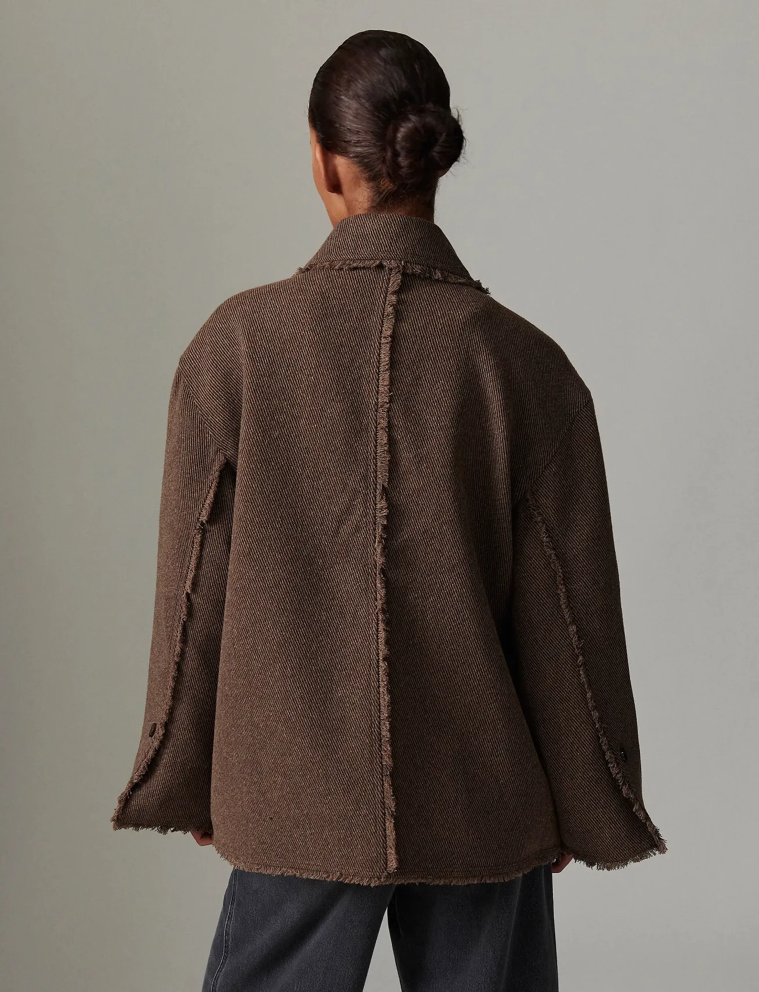 Day Birger et Mikkelsen - Harry - Heavy Wool Twill - 190809. chocolate chip - 3