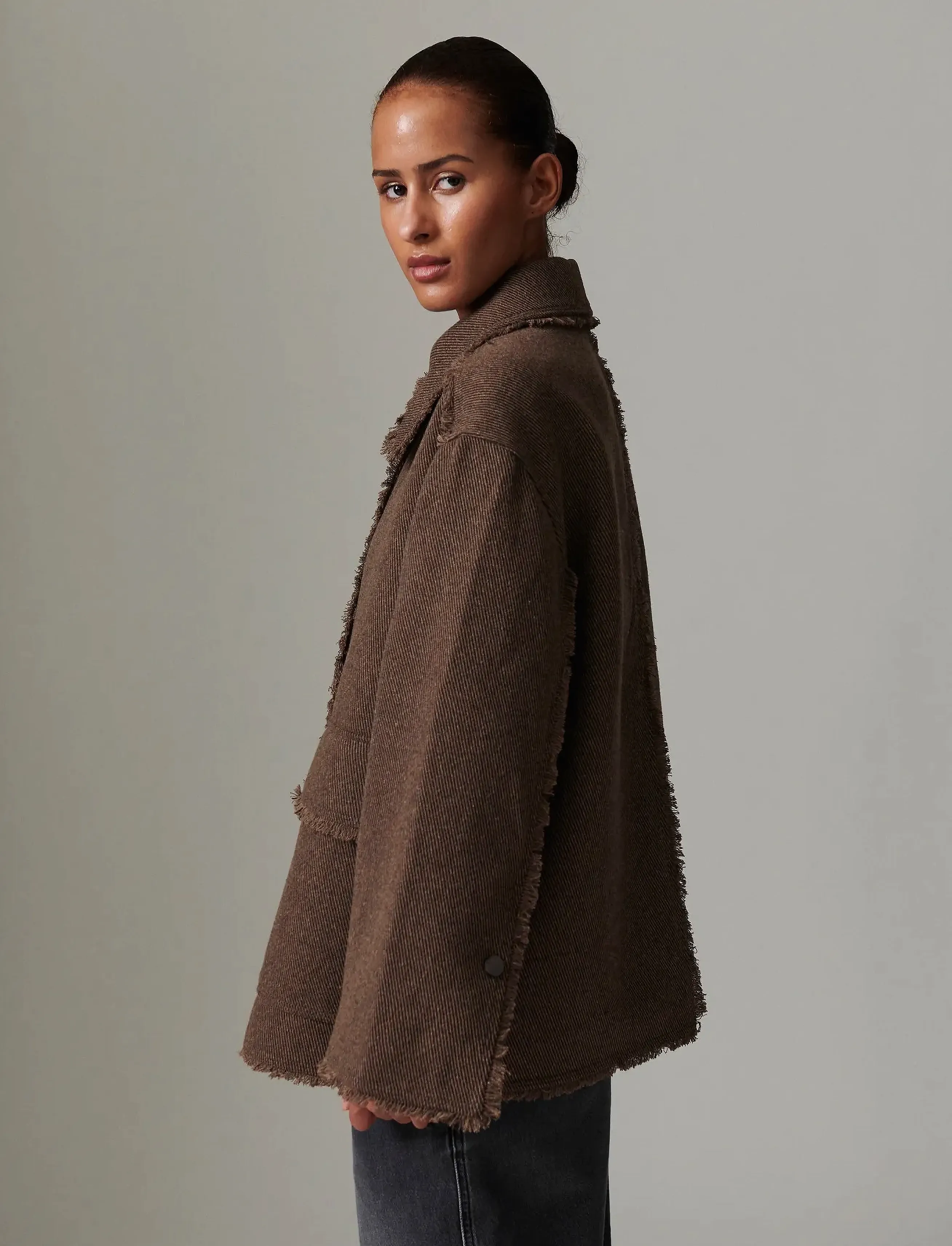Day Birger et Mikkelsen - Harry - Heavy Wool Twill - 190809. chocolate chip - 4