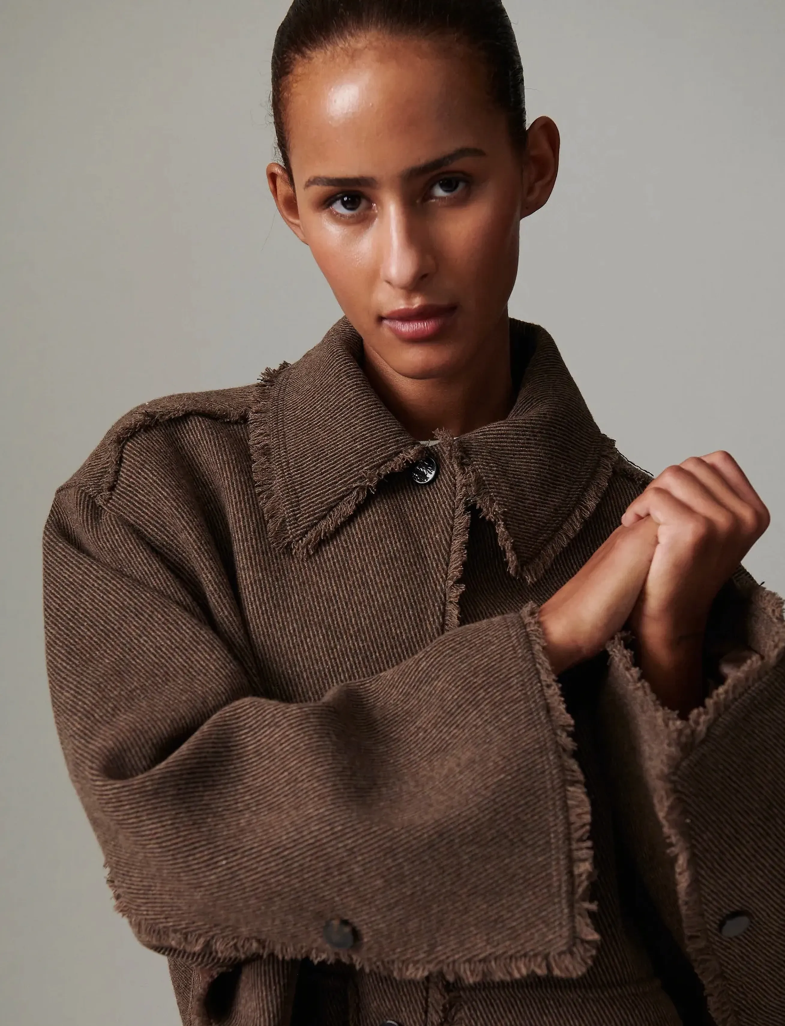 Day Birger et Mikkelsen - Harry - Heavy Wool Twill - 190809. chocolate chip - 5