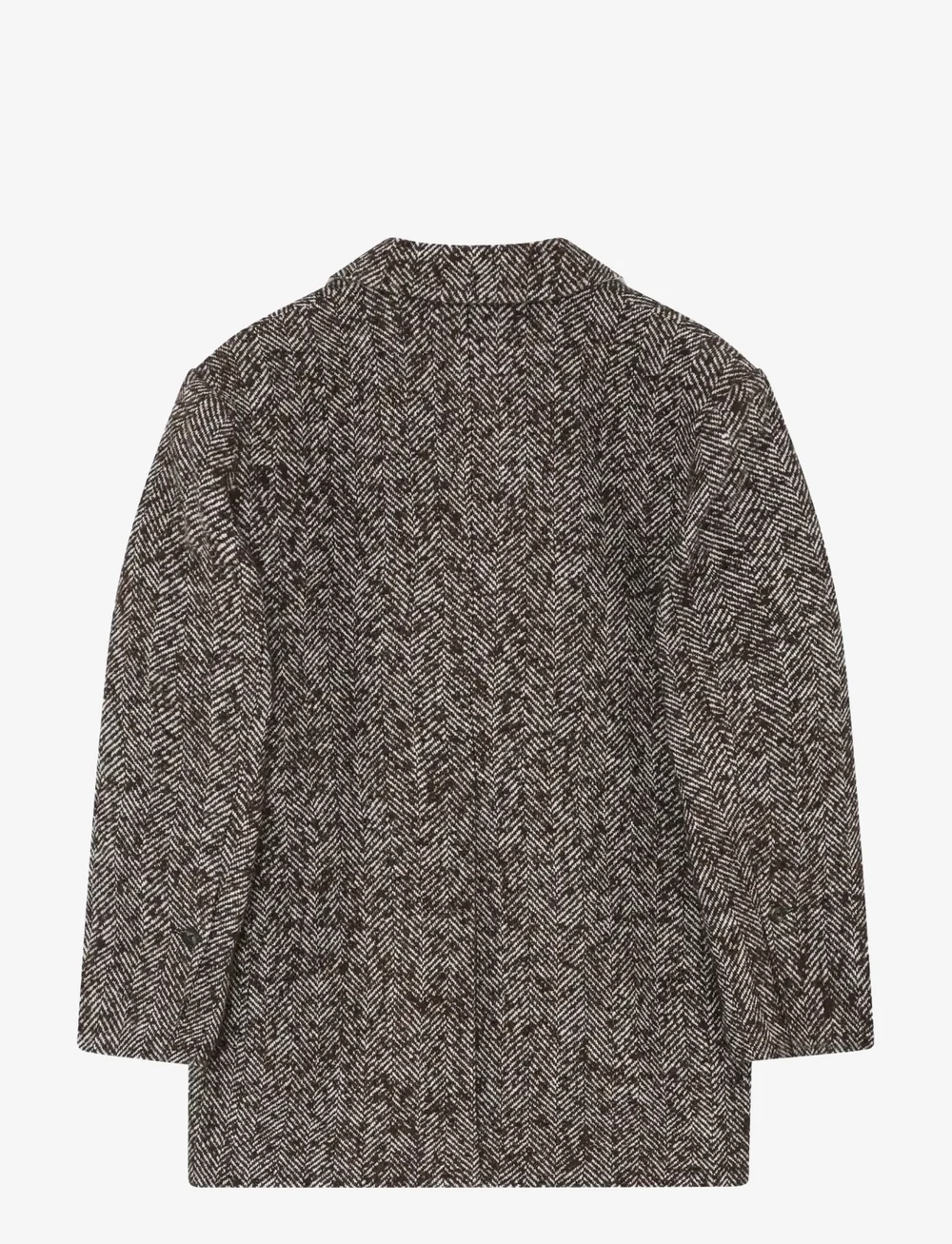 Day Birger et Mikkelsen - Martha - Heavy Slub Wool - oversize pintsakud - chocolate plum - 1