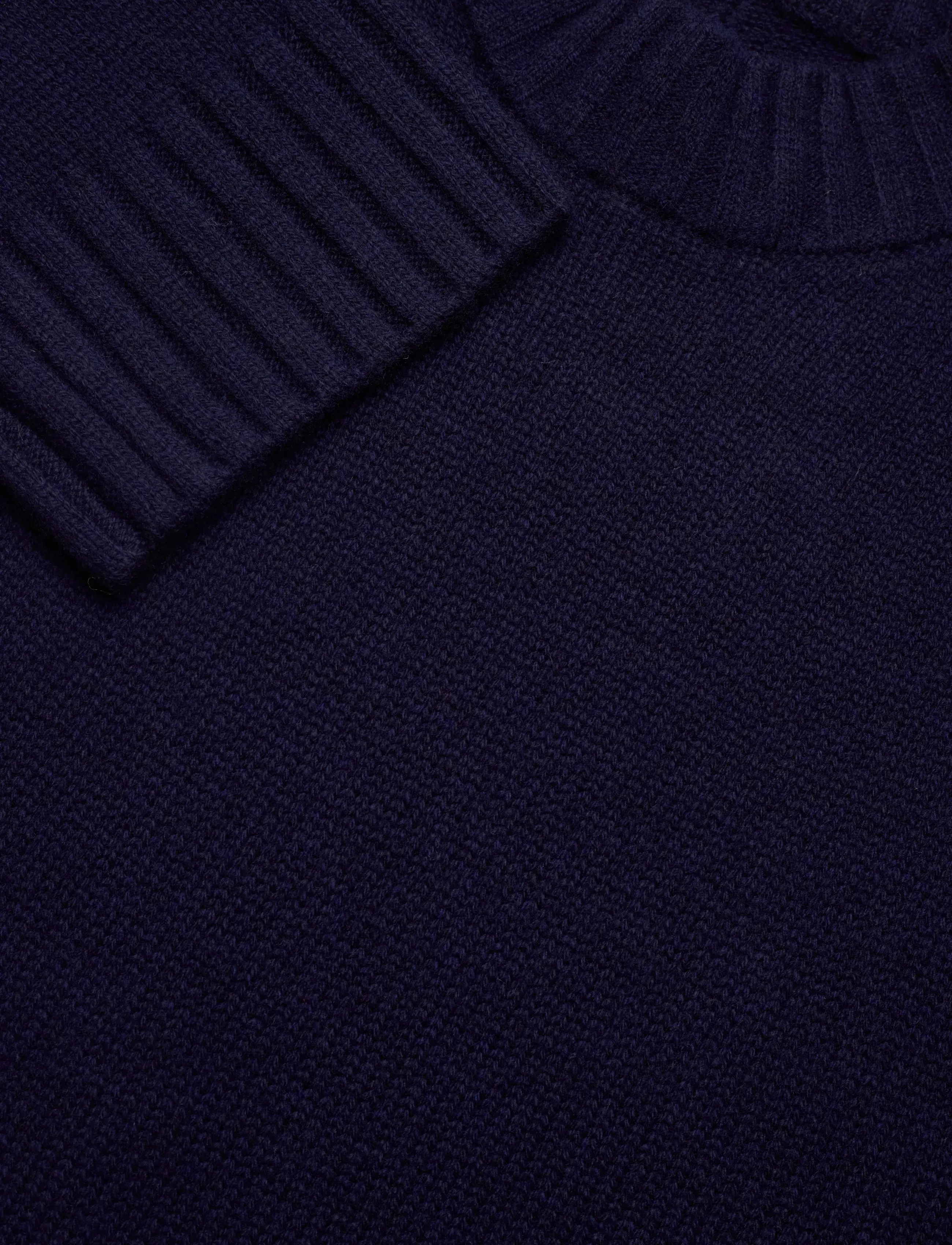 Day Birger et Mikkelsen - Glen - Soft Lamb - pullover - dark sapphire. - 5