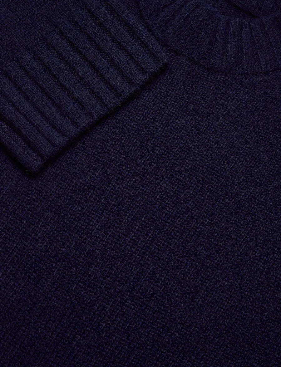 Day Birger et Mikkelsen - Glen - Soft Lamb - pullover - dark sapphire. - 5
