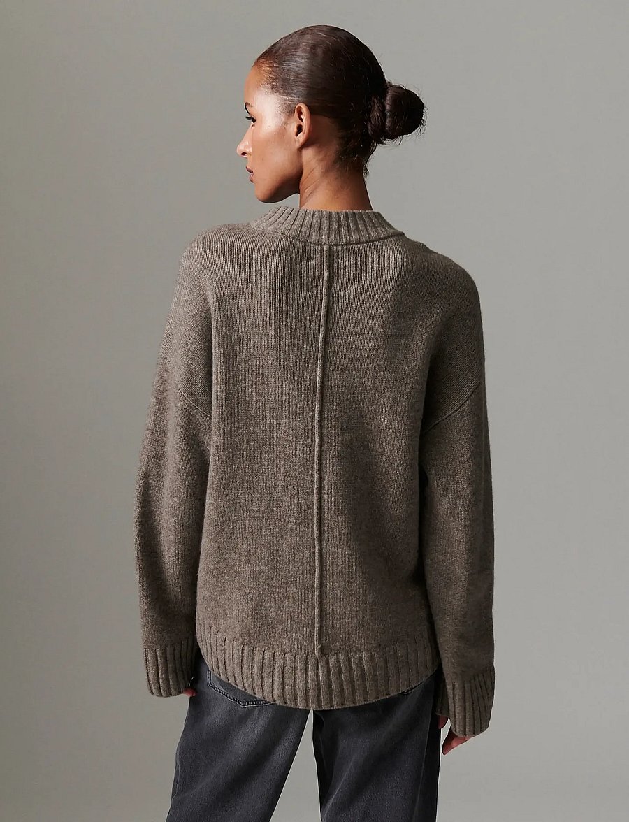 Day Birger et Mikkelsen - Glen - Soft Lamb - striktrøjer - walnut - 4