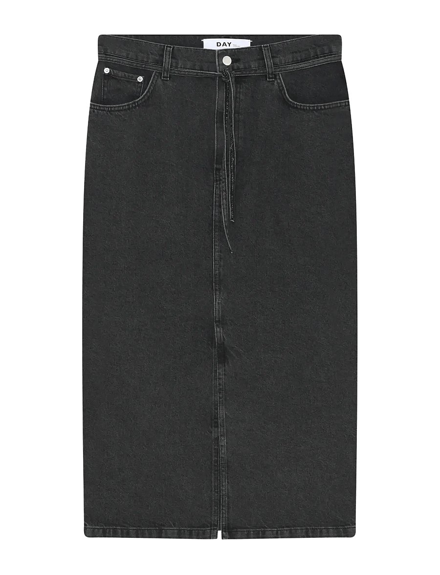 Day Birger et Mikkelsen - Ben - Black Denim - jeanskjolar - black - 1