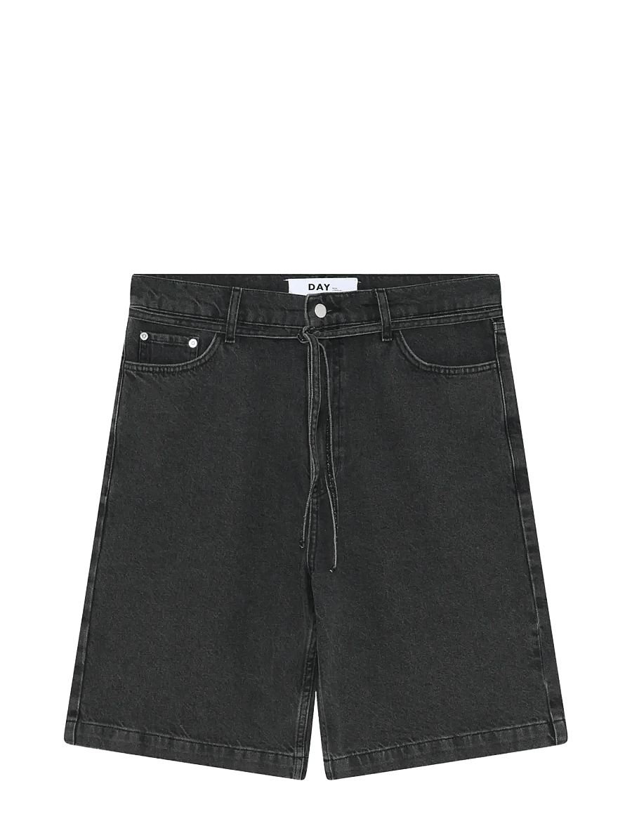 Day Birger et Mikkelsen - Elijah Shorts Black Denim - jeansshorts - black - 1