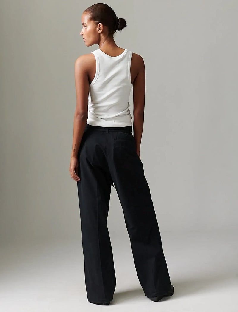 Day Birger et Mikkelsen - Jade - Modern Canvas - hosen mit weitem bein - black - 5