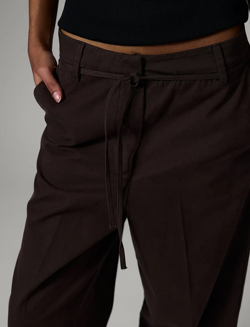 Day Birger et Mikkelsen - Jade - Modern Canvas - hosen mit weitem bein - coffee bean - 5