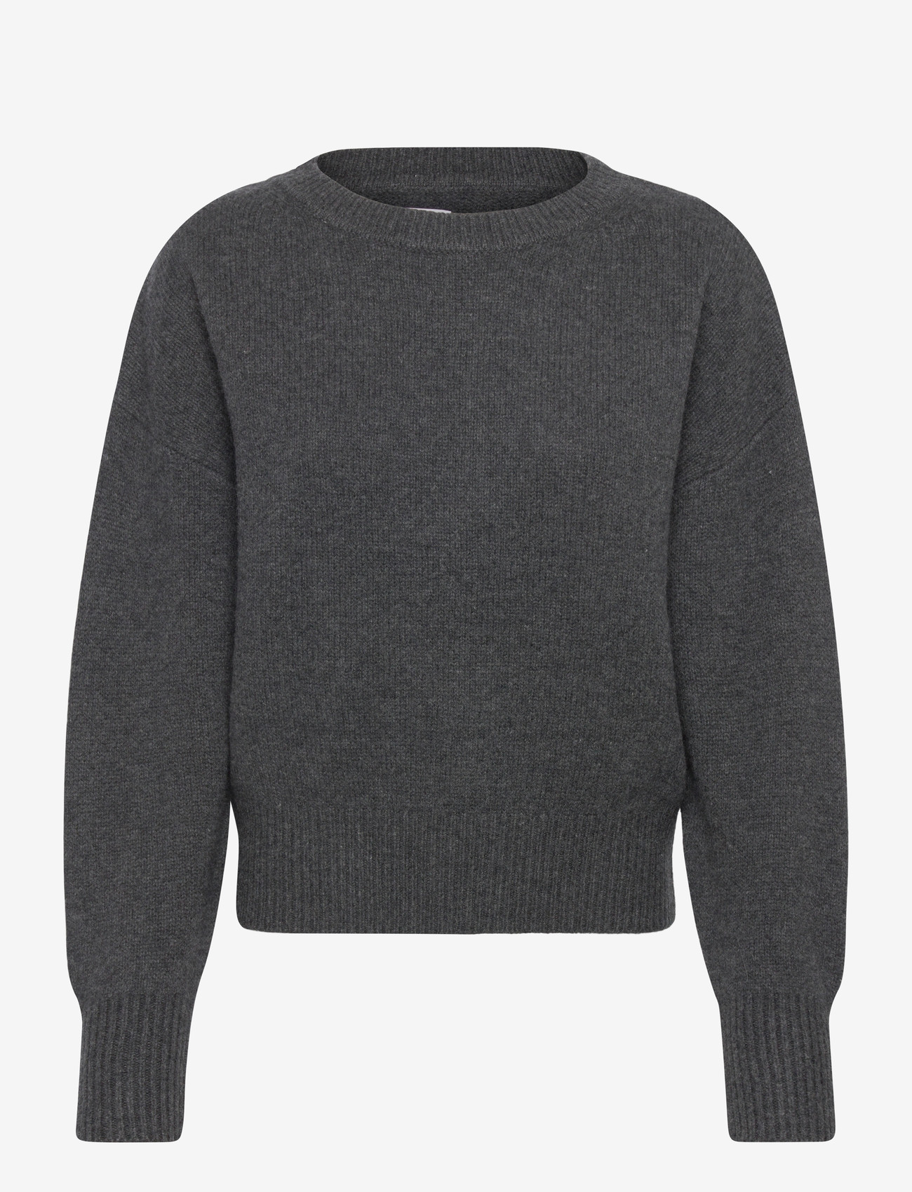 Day Birger et Mikkelsen - Cline - Soft Lamb - sweaters - dark grey melange - 0