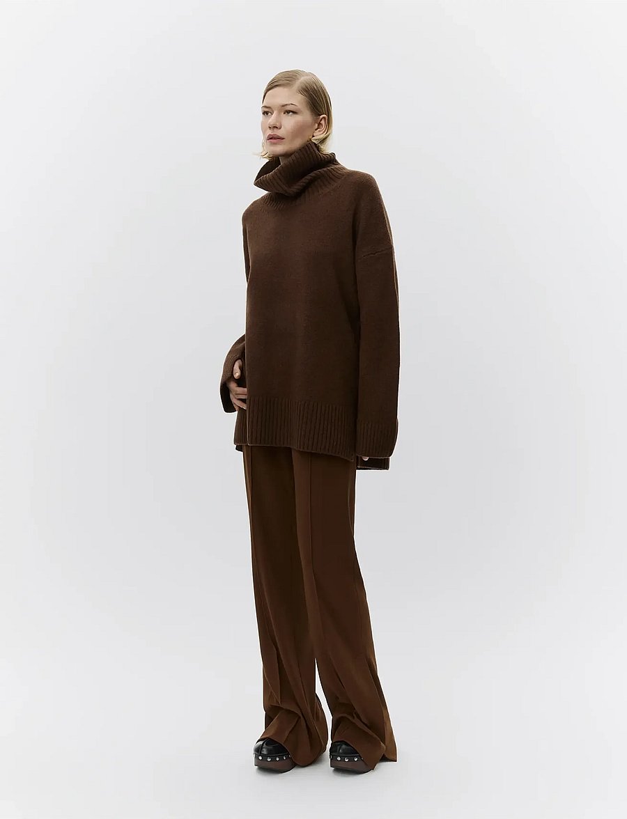 Day Birger et Mikkelsen - Lansbury - Soft Lamb - turtlenecks - potting soil - 0
