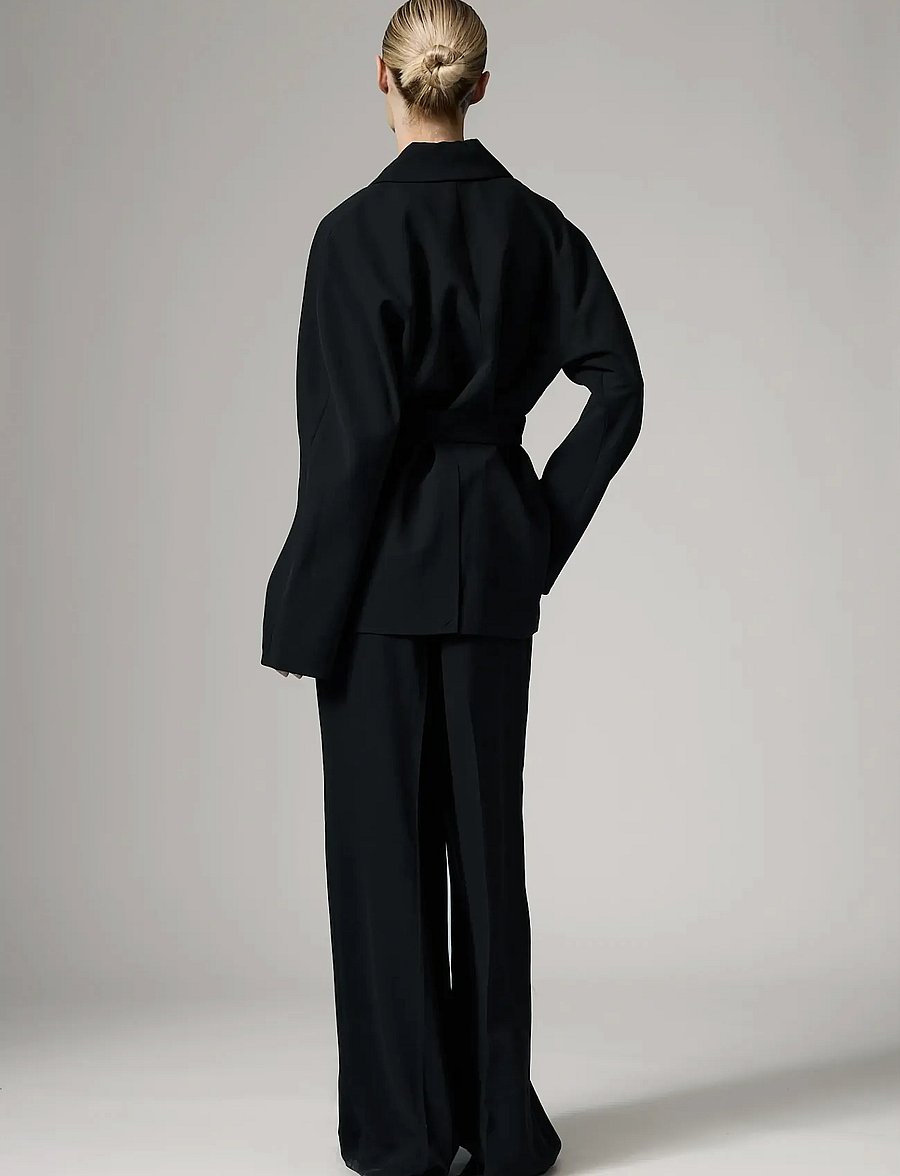 Day Birger et Mikkelsen - Stormy - Classic Gabardine - blazere med bælte - black - 3