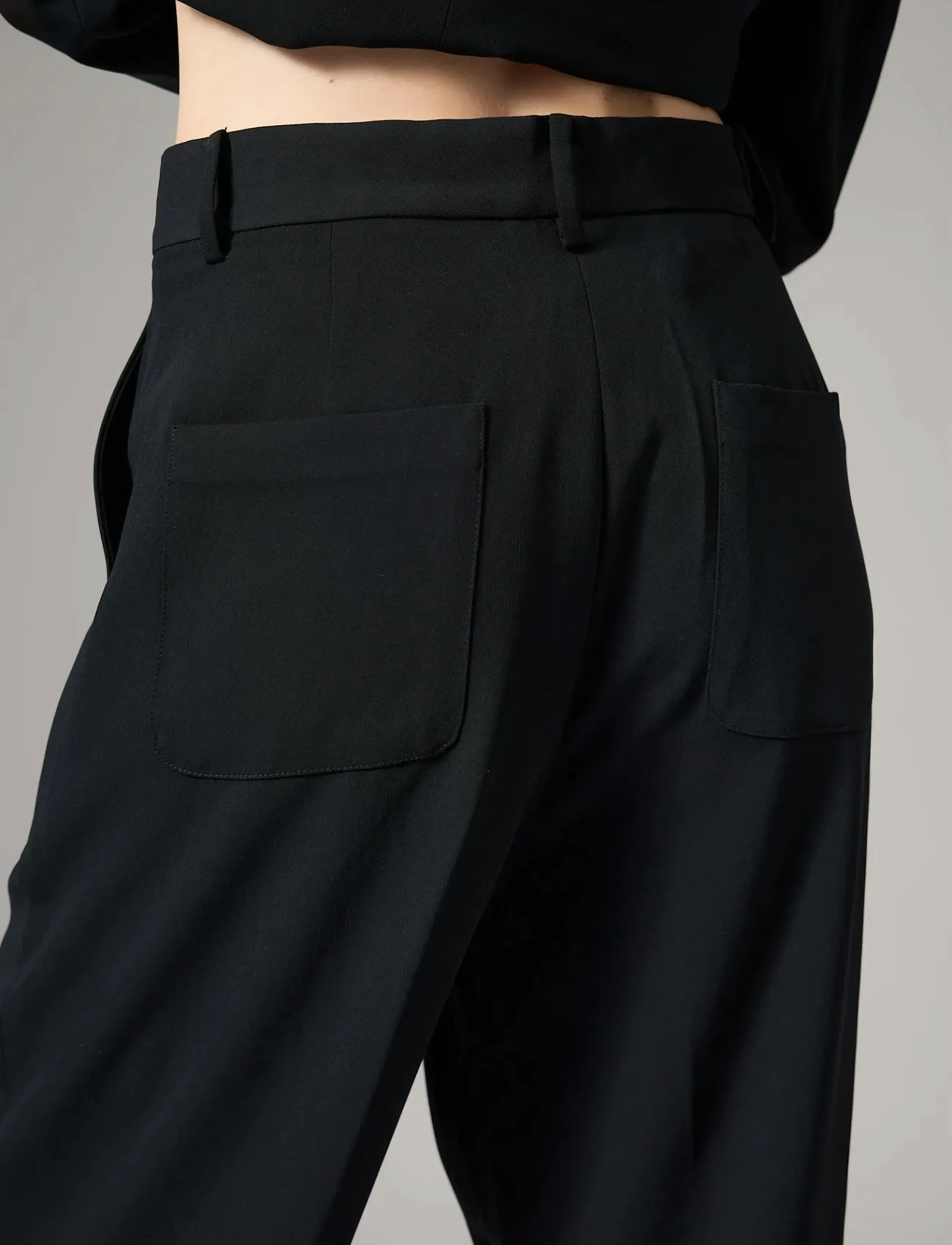 Day Birger et Mikkelsen - True - Classic Gabardine - suorat housut - black - 4
