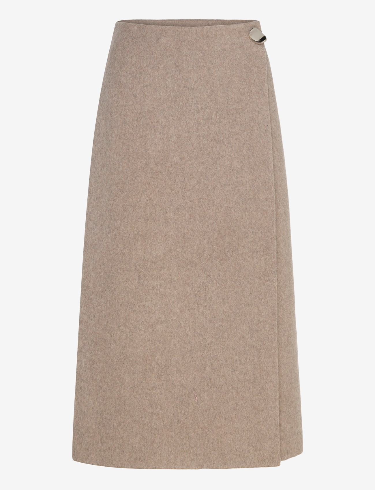 Day Birger et Mikkelsen - Pepper - Double Faced Wool - midi kjolar - beige melange - 1