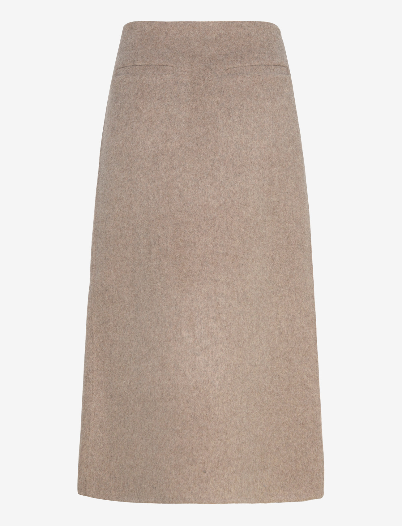 Day Birger et Mikkelsen - Pepper - Double Faced Wool - midi kjolar - beige melange - 2