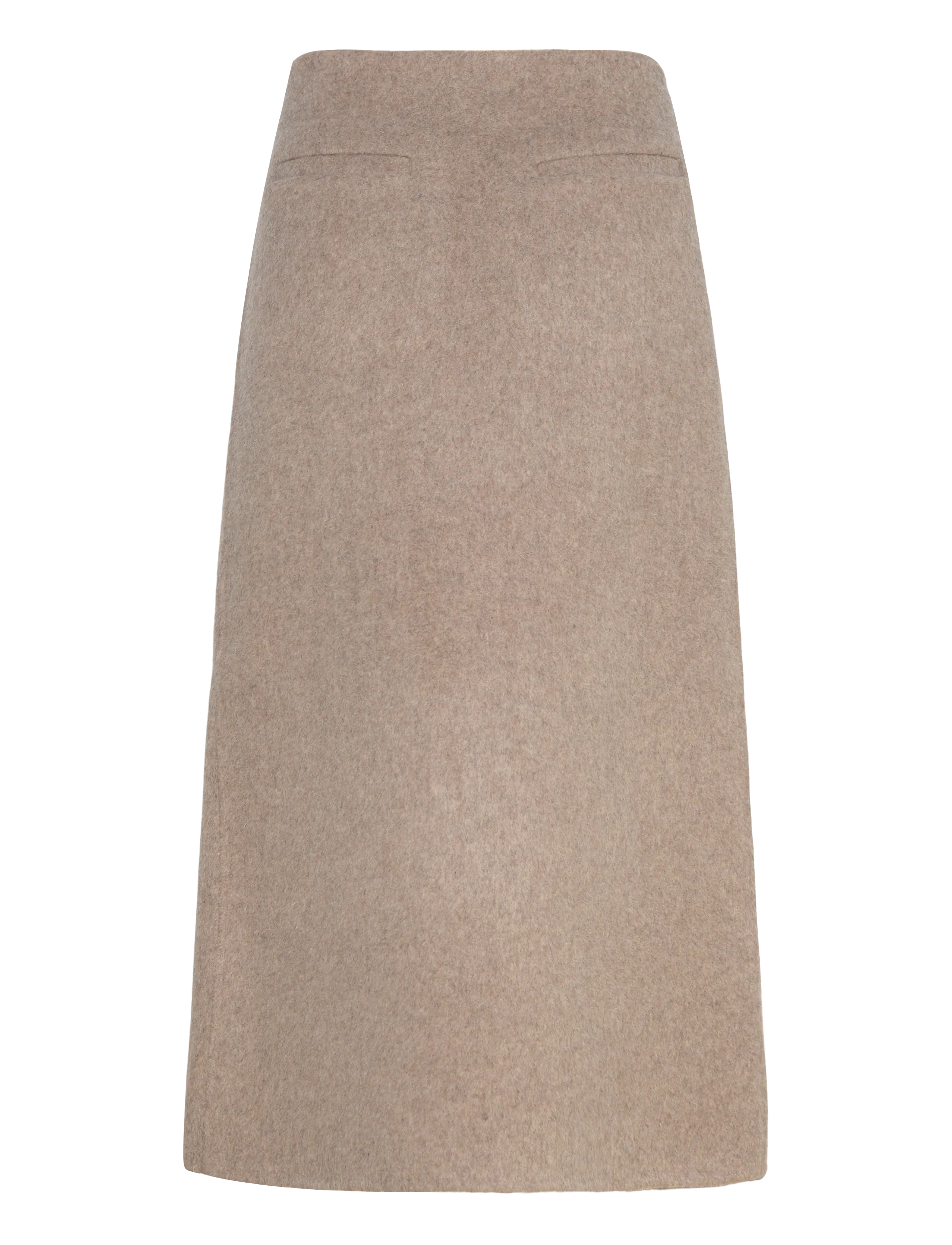 Day Birger et Mikkelsen - Pepper - Double Faced Wool - midi-röcke - beige melange - 2