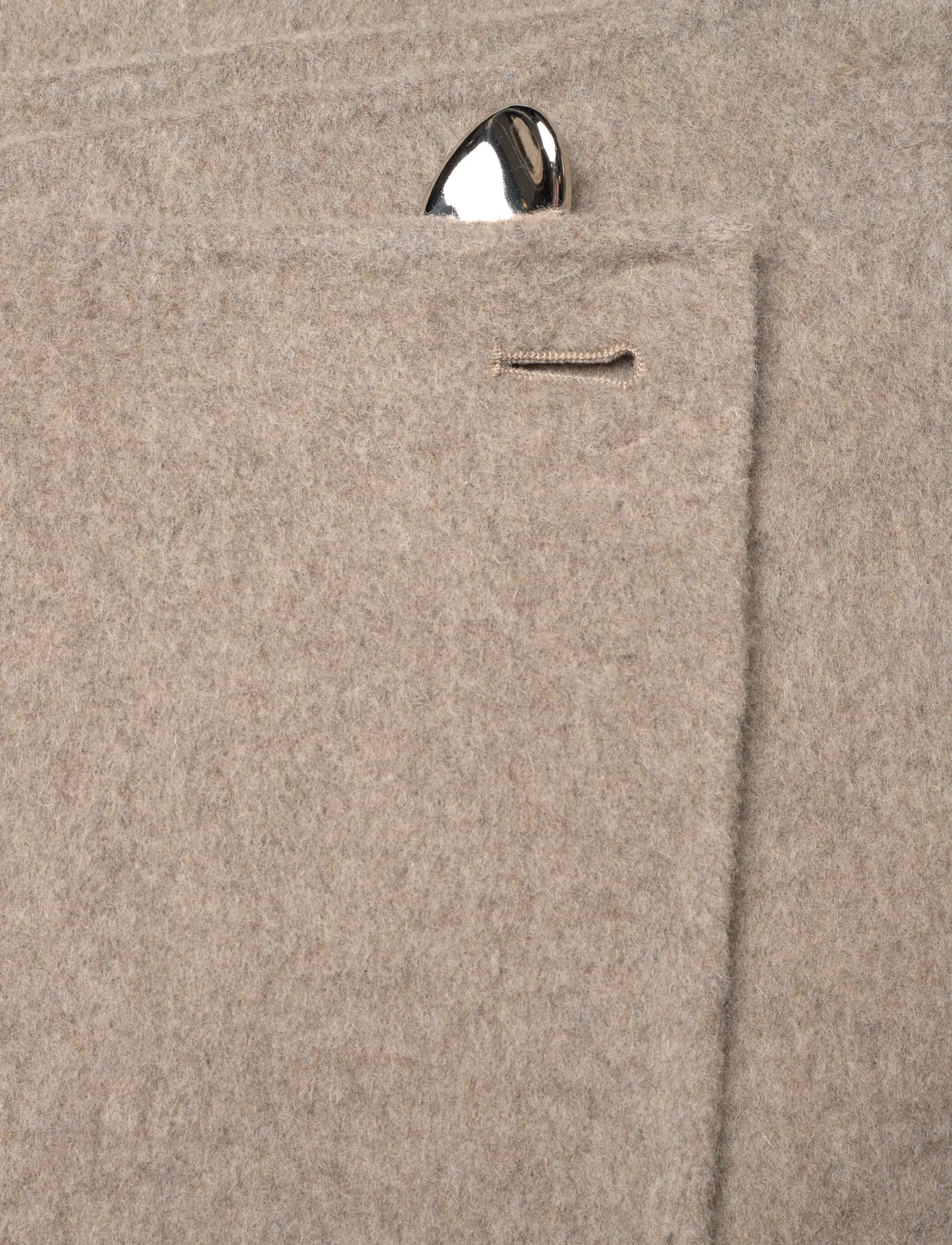 Day Birger et Mikkelsen - Pepper - Double Faced Wool - midi-röcke - beige melange - 5