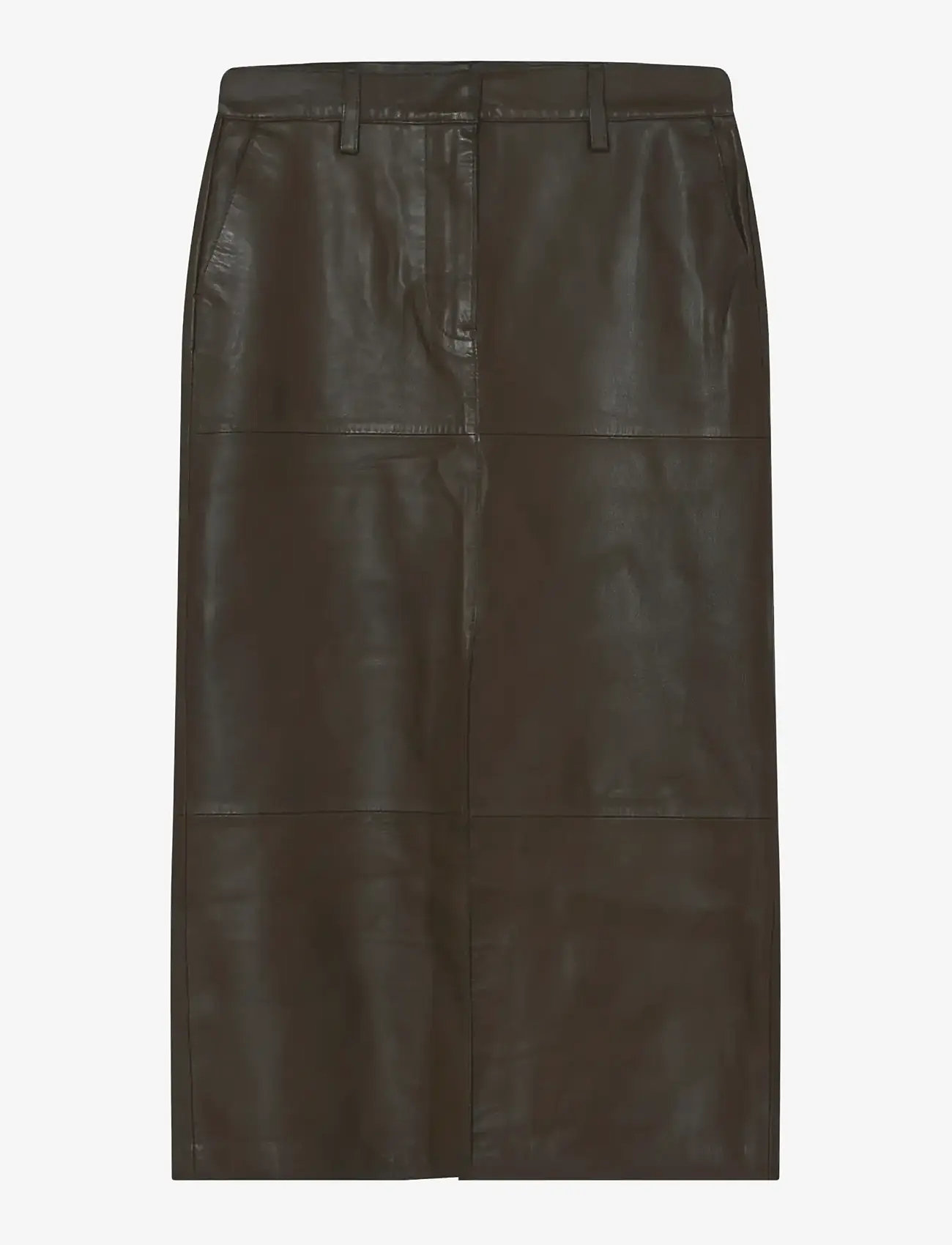 Day Birger et Mikkelsen - Anna - Leather Contemporary - midinederdele - wren - 0