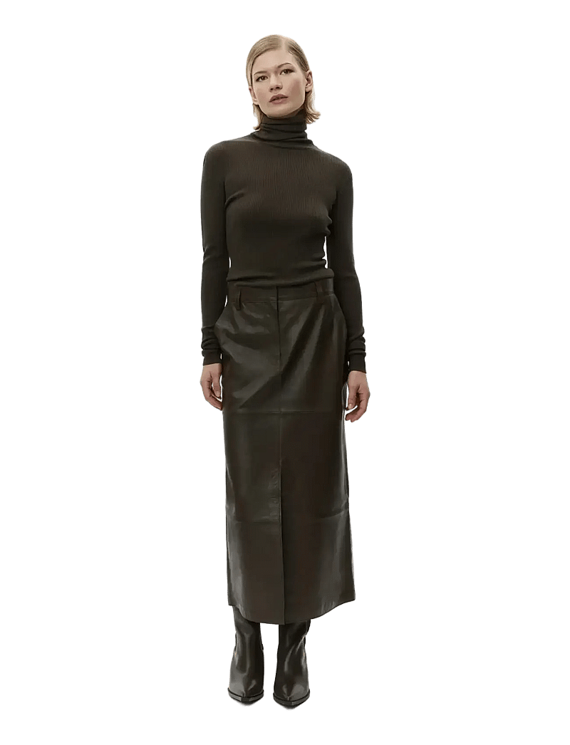 Day Birger et Mikkelsen - Anna - Leather Contemporary - lederröcke - wren - 2