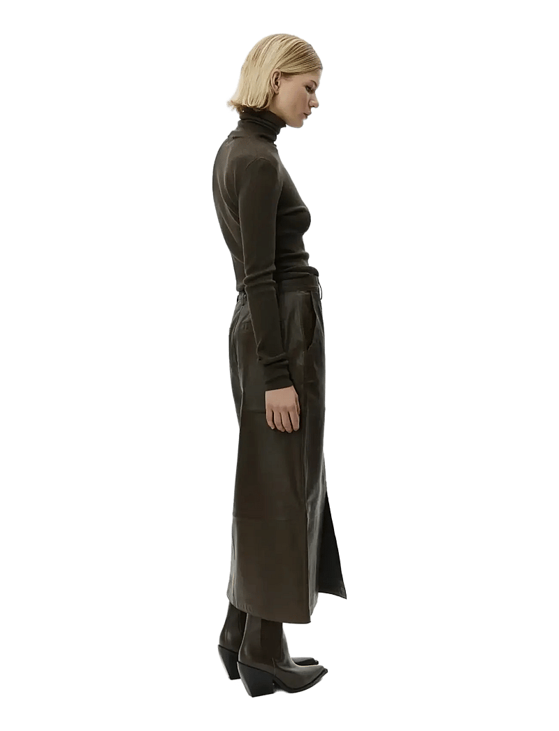 Day Birger et Mikkelsen - Anna - Leather Contemporary - lederröcke - wren - 5