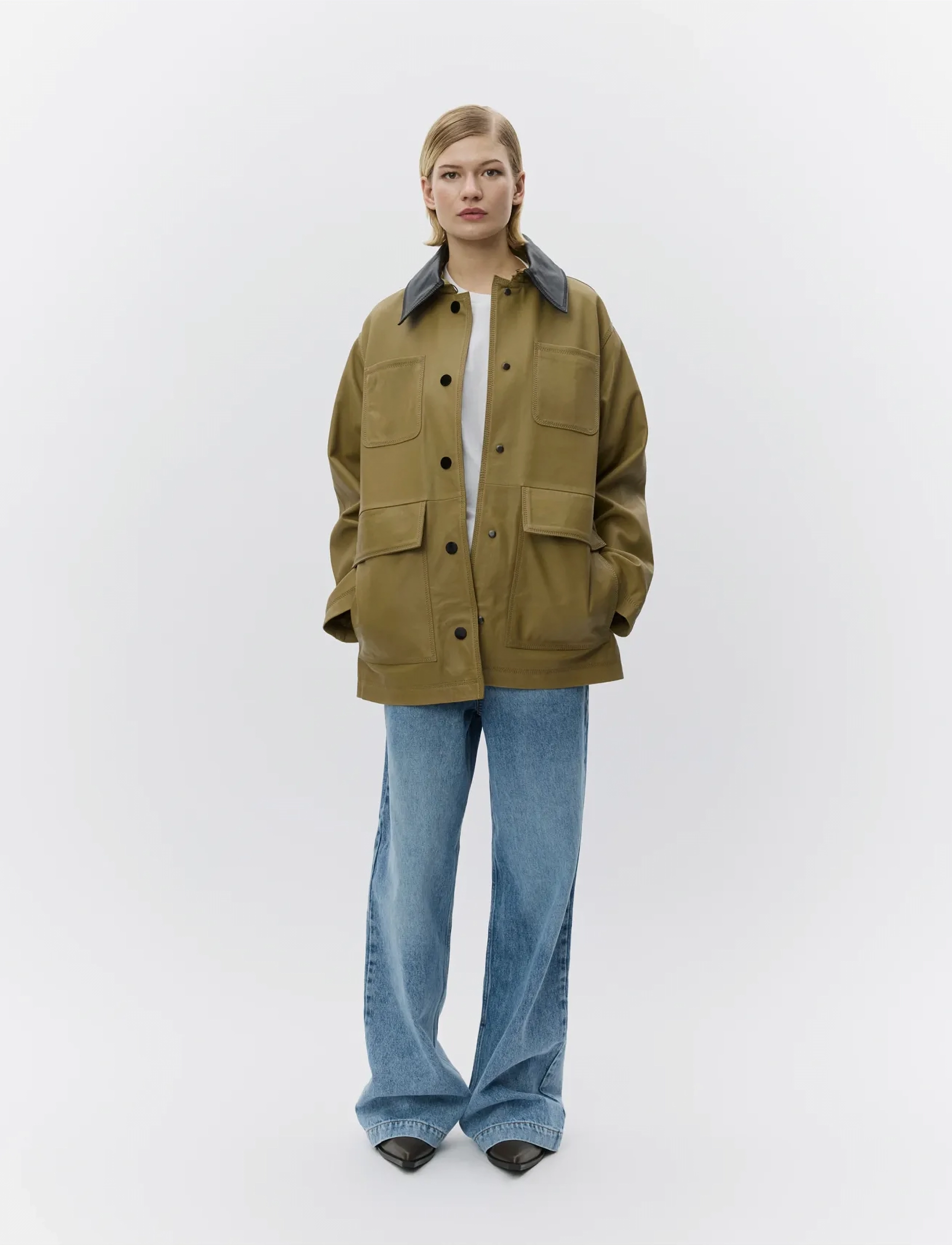 Day Birger et Mikkelsen - Francie - Vintage Lamb - overtøj - elmwood - 4