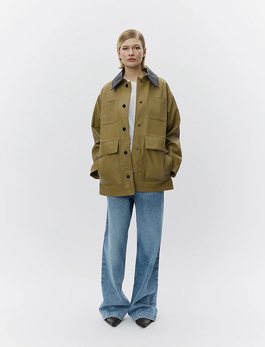Day Birger et Mikkelsen - Francie - Vintage Lamb - lederjacken - elmwood - 4