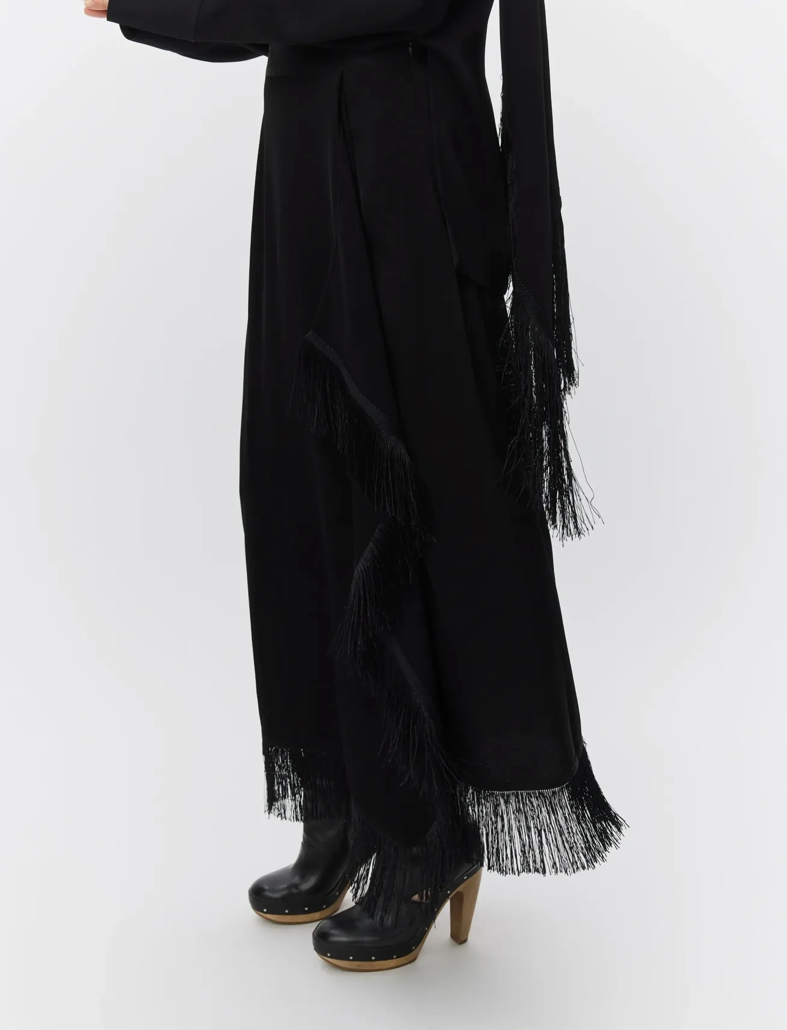 Day Birger et Mikkelsen - Angelo - Matte crepe - midi-röcke - black - 3
