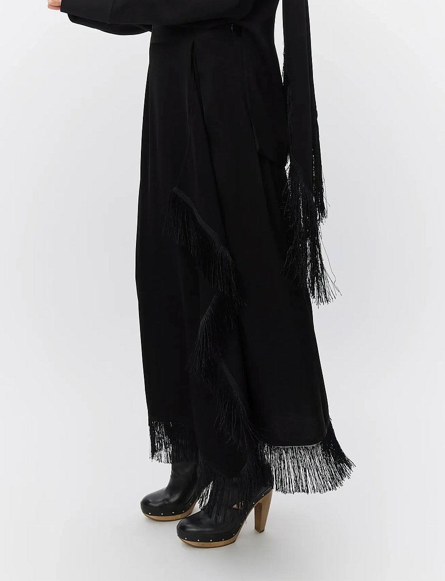 Day Birger et Mikkelsen - Angelo - Matte crepe - midi-röcke - black - 3