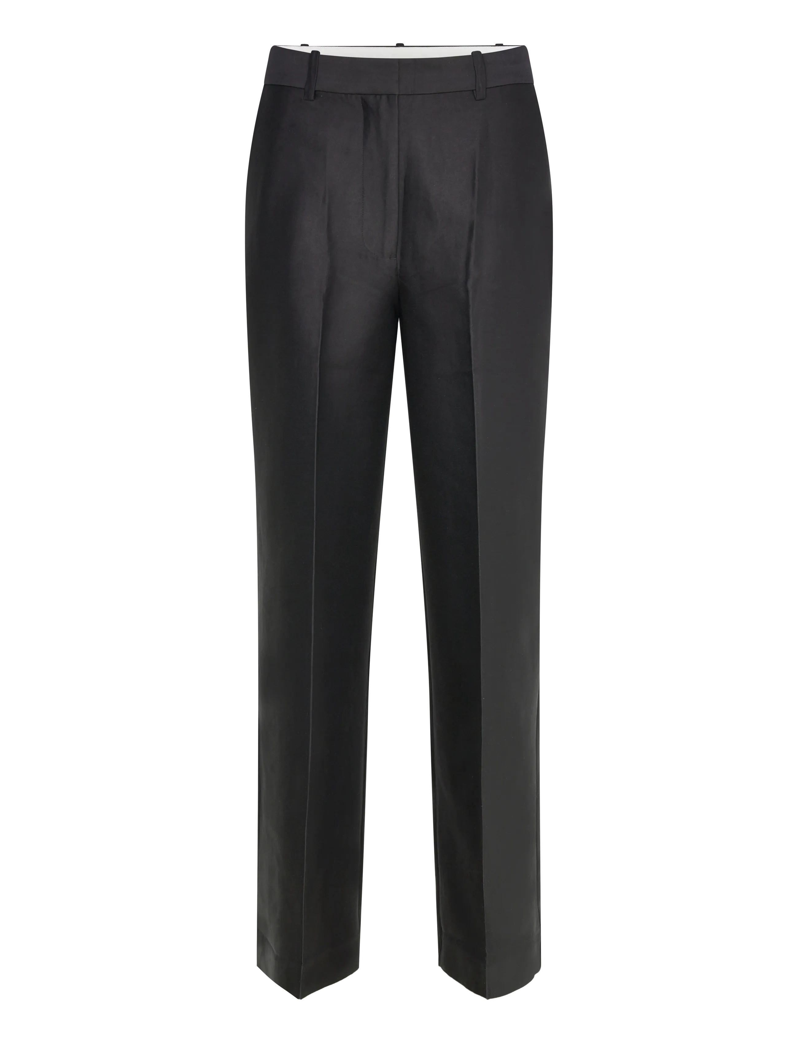 April - Shiny Suiting - BLACK