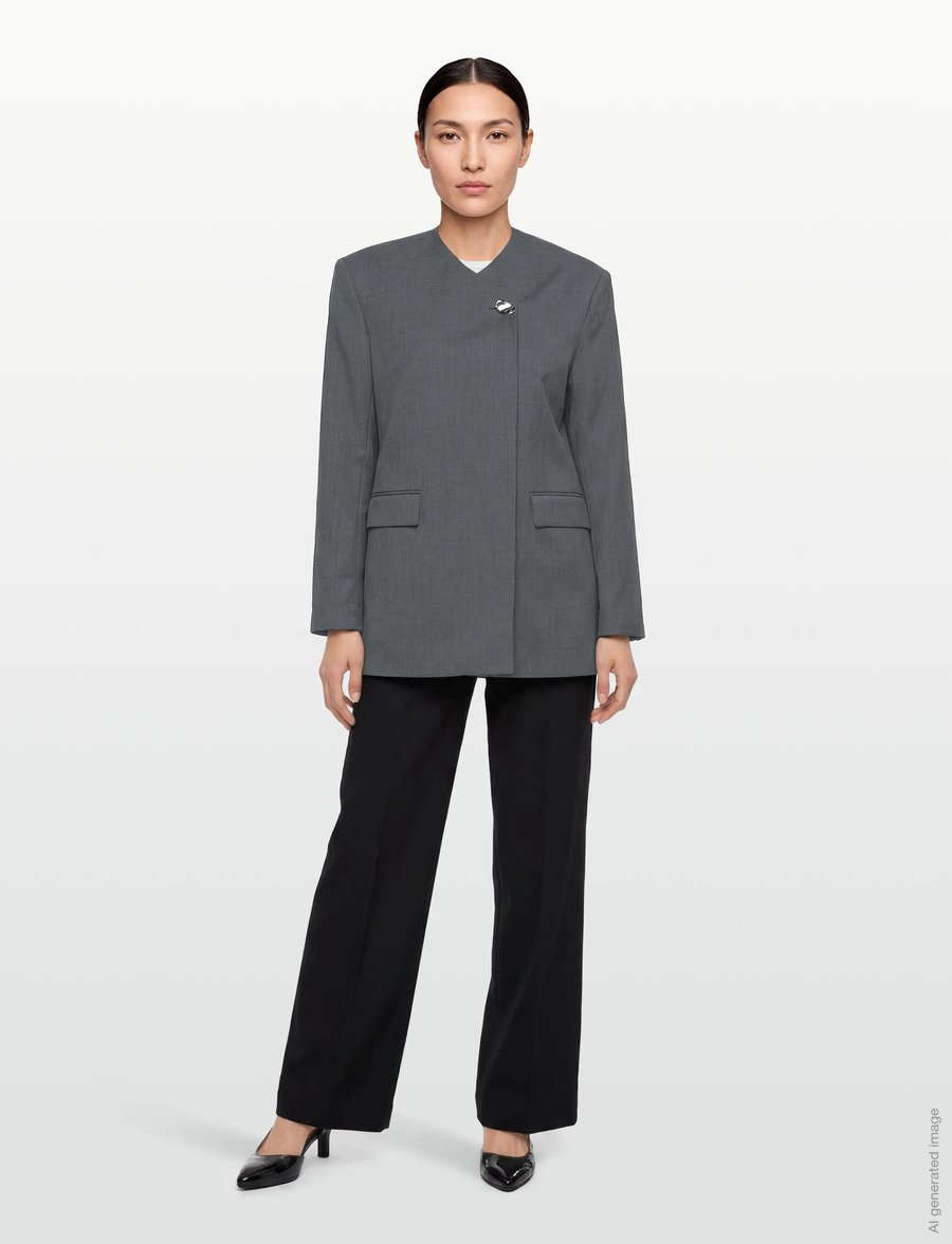 Day Birger et Mikkelsen - Arvin - Classic Suiting - einreihige blazer - ebony - 0