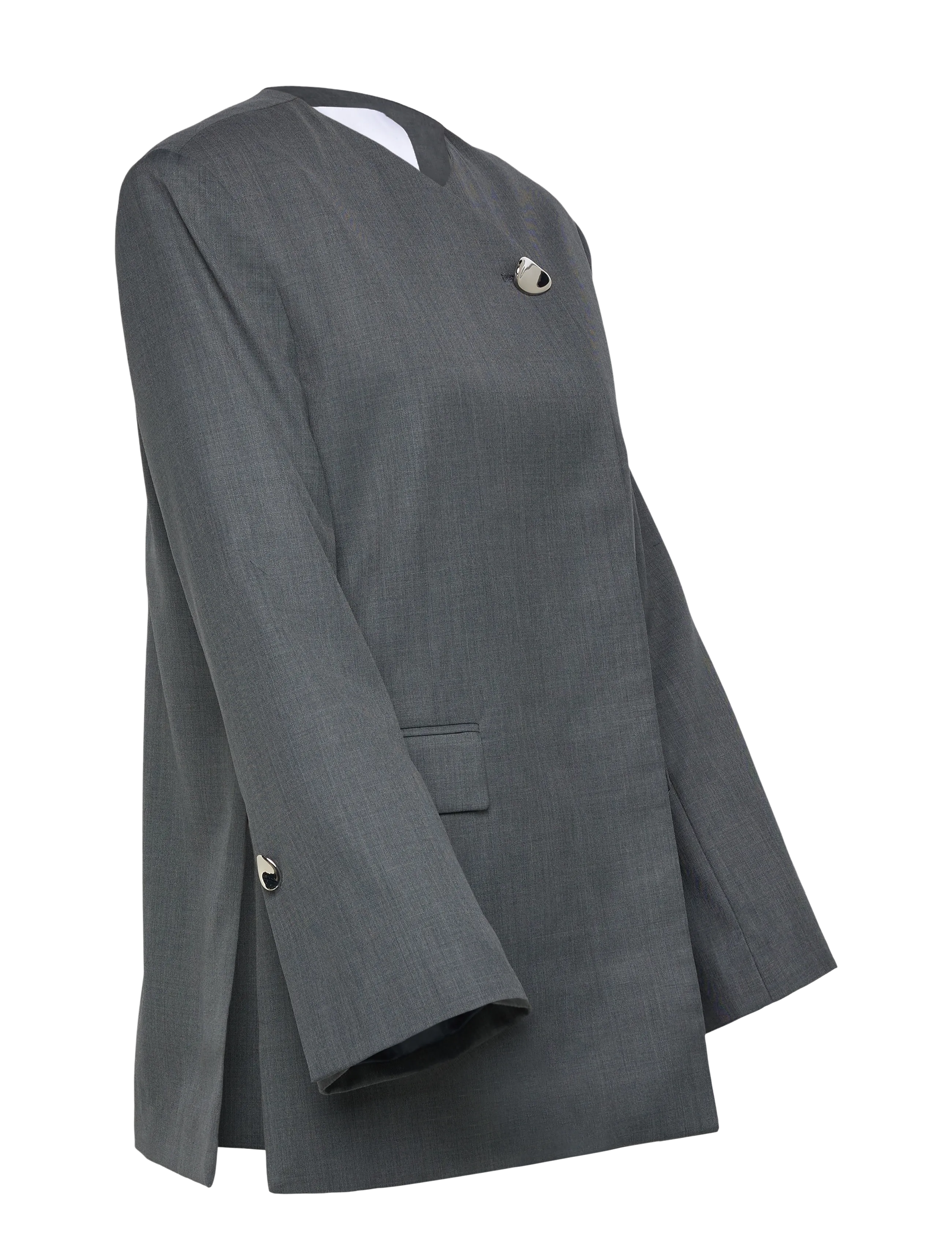 Day Birger et Mikkelsen - Arvin - Classic Suiting - einreihige blazer - ebony - 3