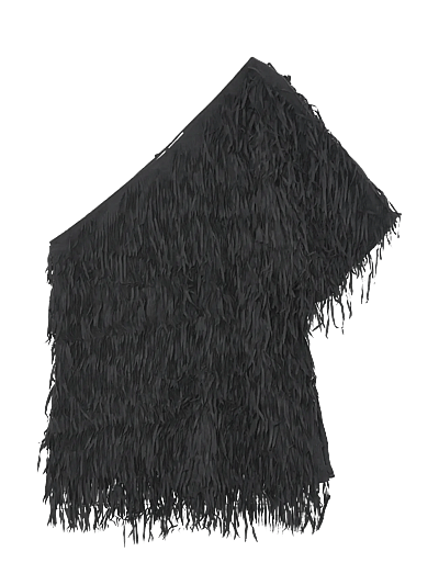 Day Birger et Mikkelsen Bell - Delicate Fringes - T-shirts & Tops - BLACK / black