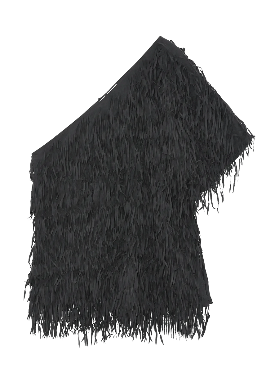 Day Birger et Mikkelsen - Bell - Delicate Fringes - Ærmeløse toppe - black - 1