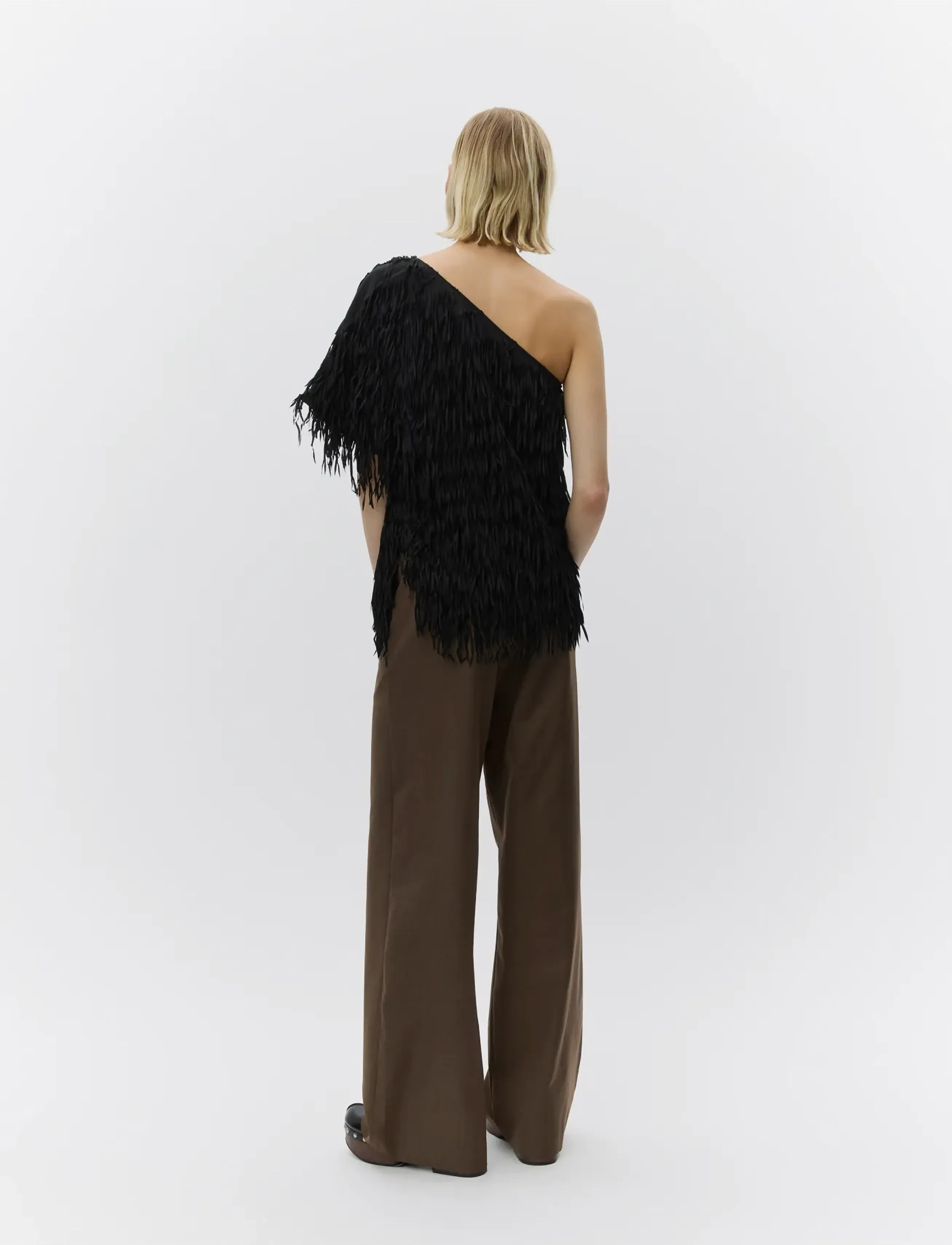 Day Birger et Mikkelsen - Bell - Delicate Fringes - peopluusid - black - 2