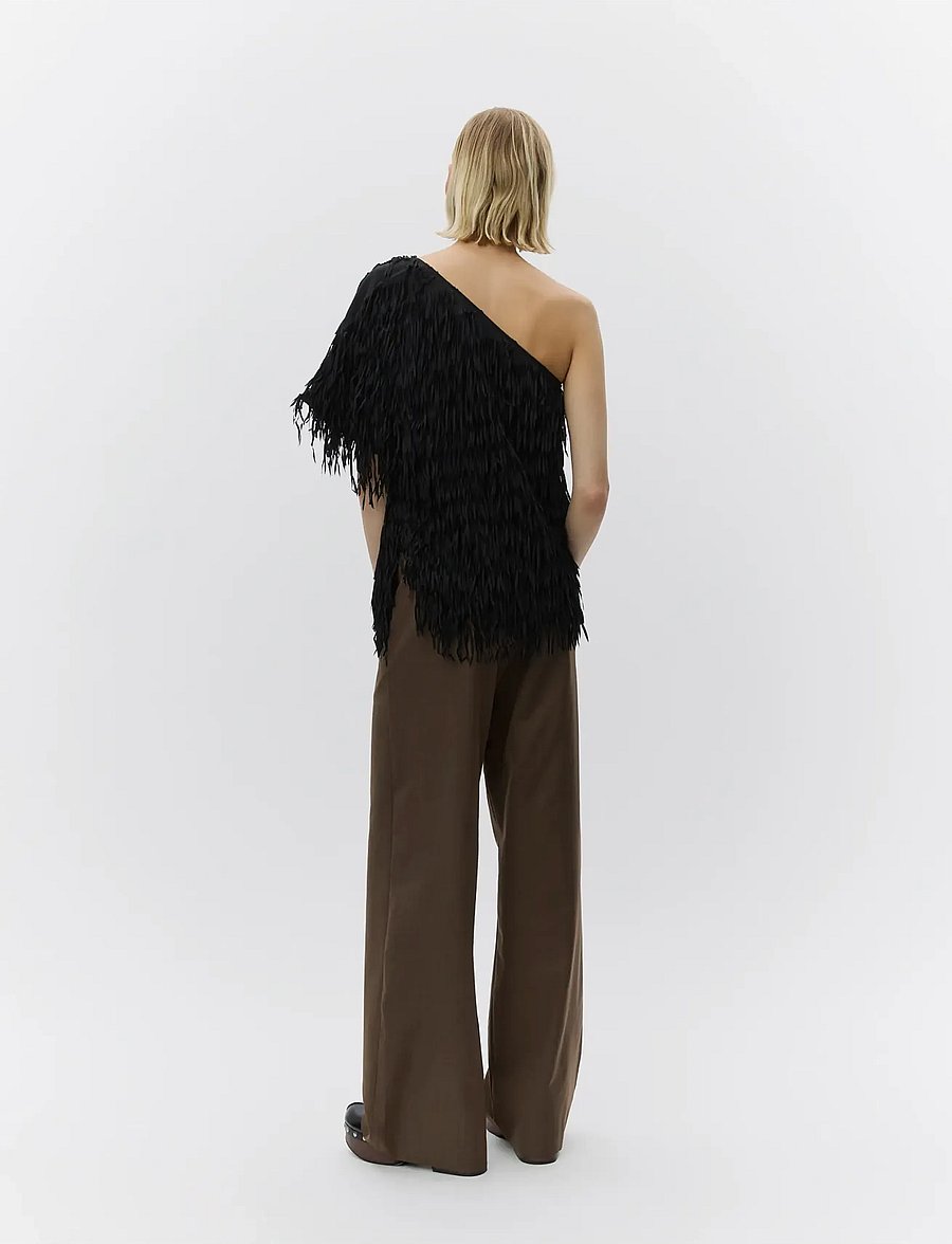 Day Birger et Mikkelsen - Bell - Delicate Fringes - Ærmeløse toppe - black - 2