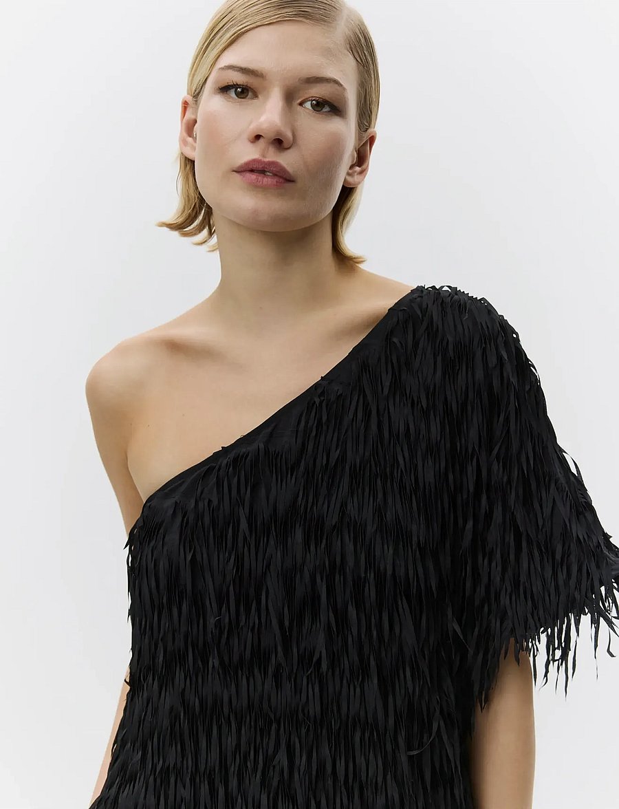 Day Birger et Mikkelsen - Bell - Delicate Fringes - Ærmeløse toppe - black - 3