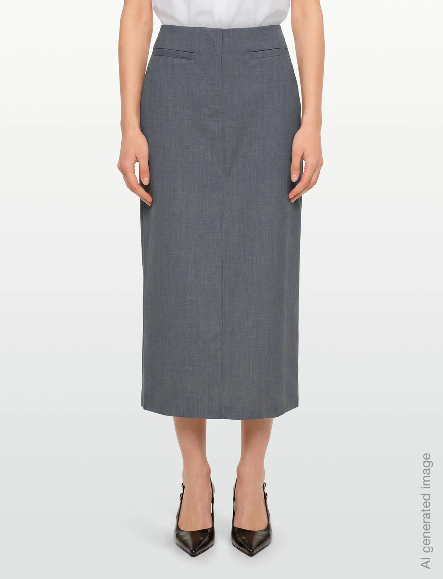 Day Birger et Mikkelsen - Lorelai - Classic Suiting - midi kjolar - ebony - 3